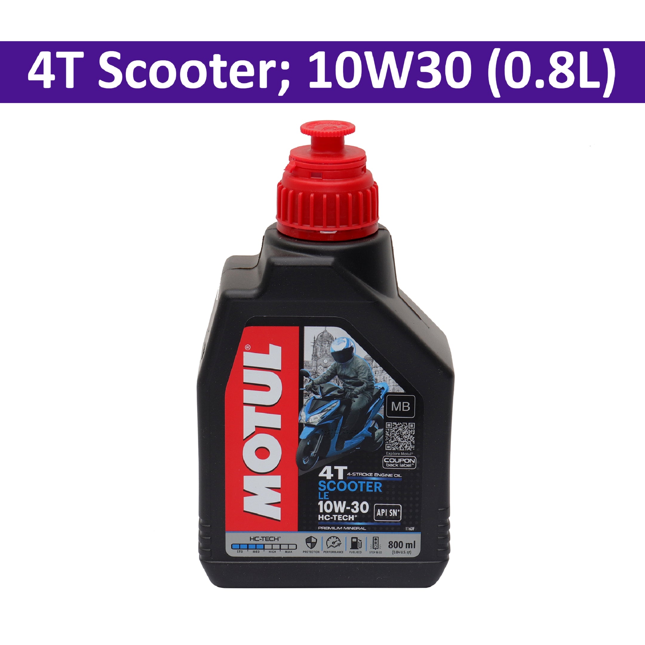 Motul 4T Scooter 10W30 800Ml (20 Units)