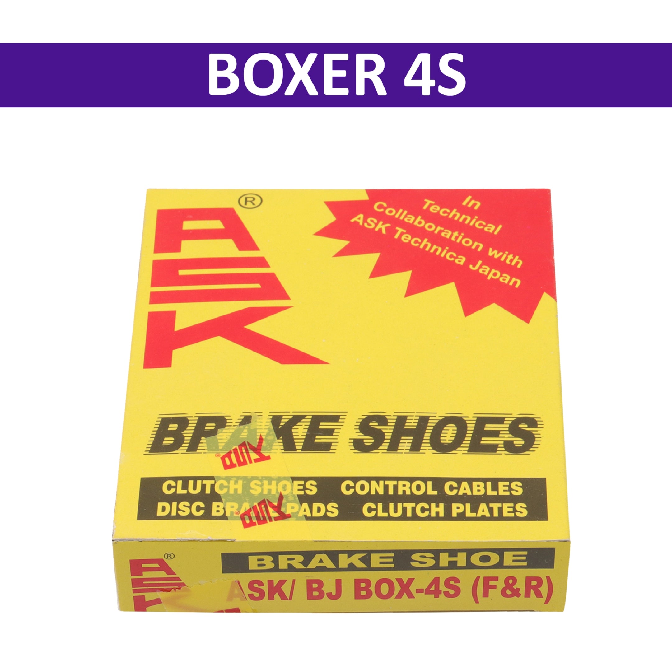 ASK Brake Shoe for Boxer 4S