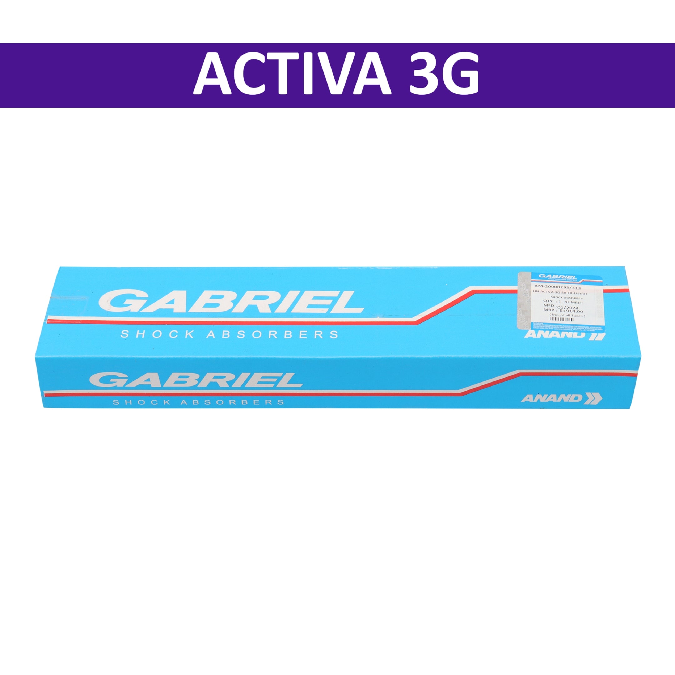 Gabriel Front Shocker for Activa 3G