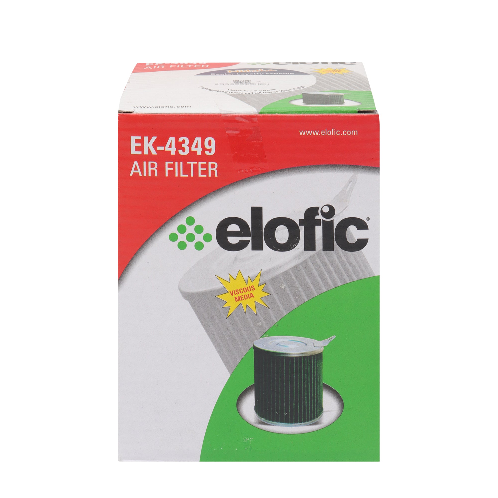 Elofic Air Filter (Paper) for Maestro Old, Activa New