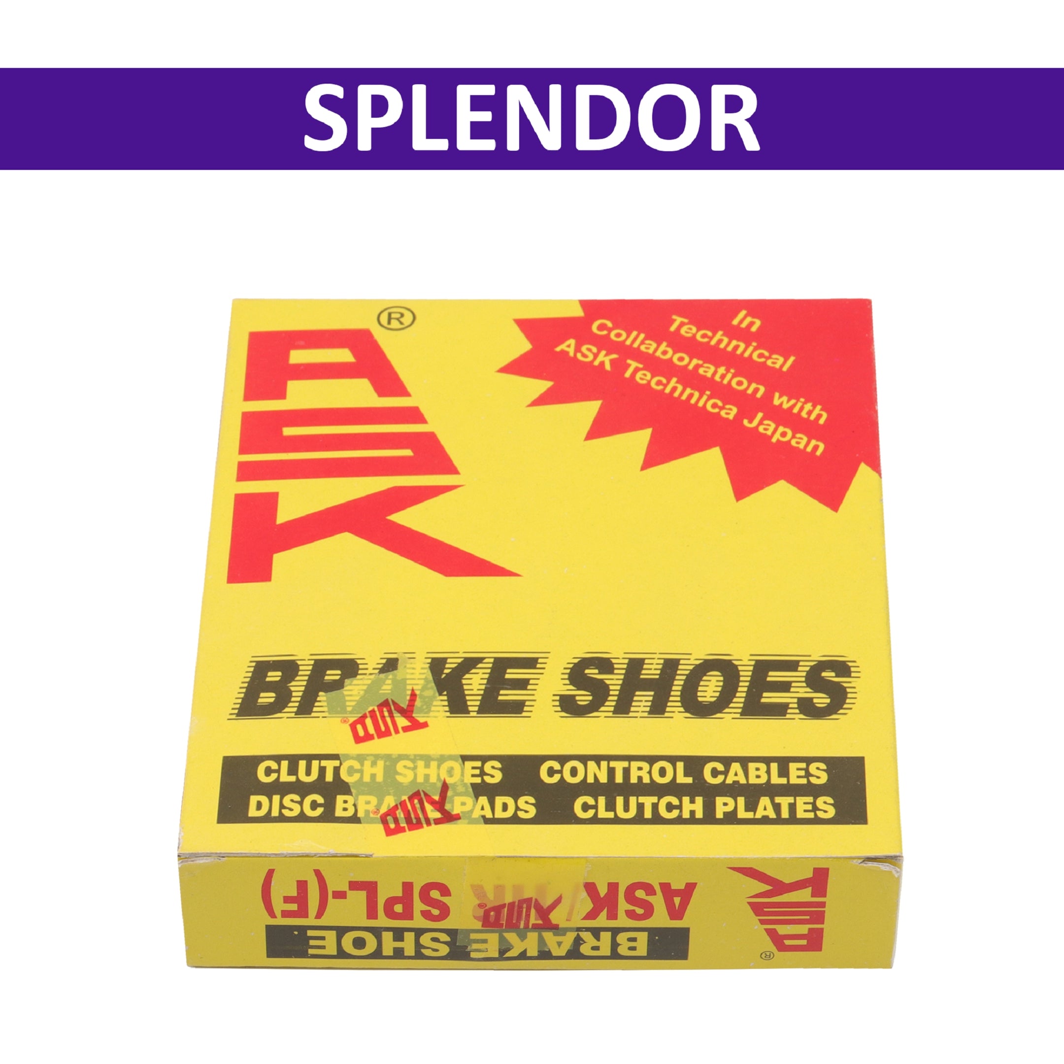 ASK Brake Shoe For Splendor (5 Units)