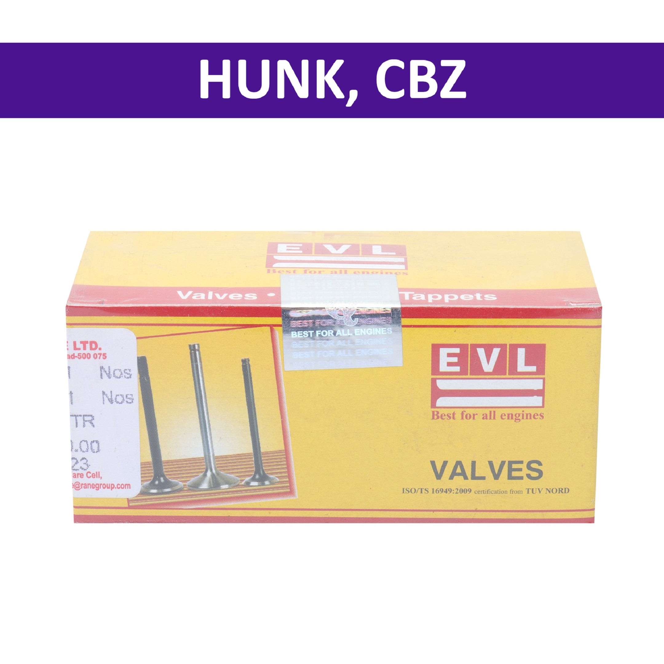 EVL Engine Valve for Hunk,CBZ