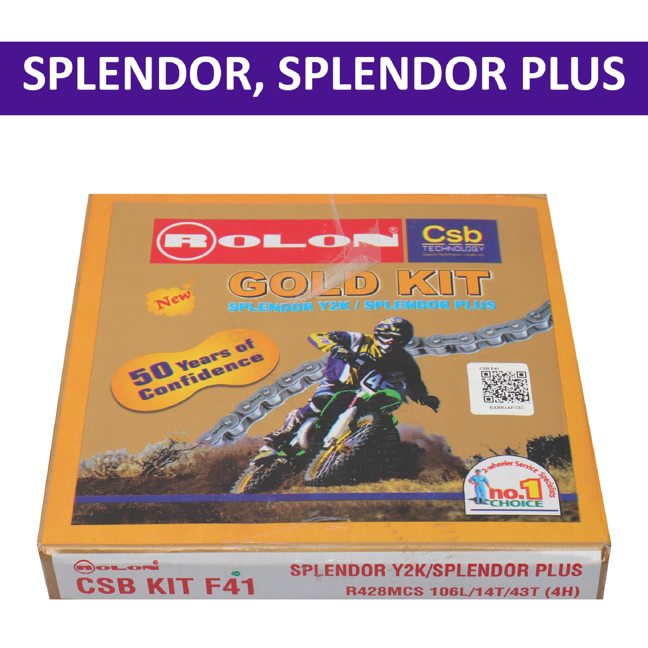 Rolon Chain Kit for Splendor, Splendor Plus