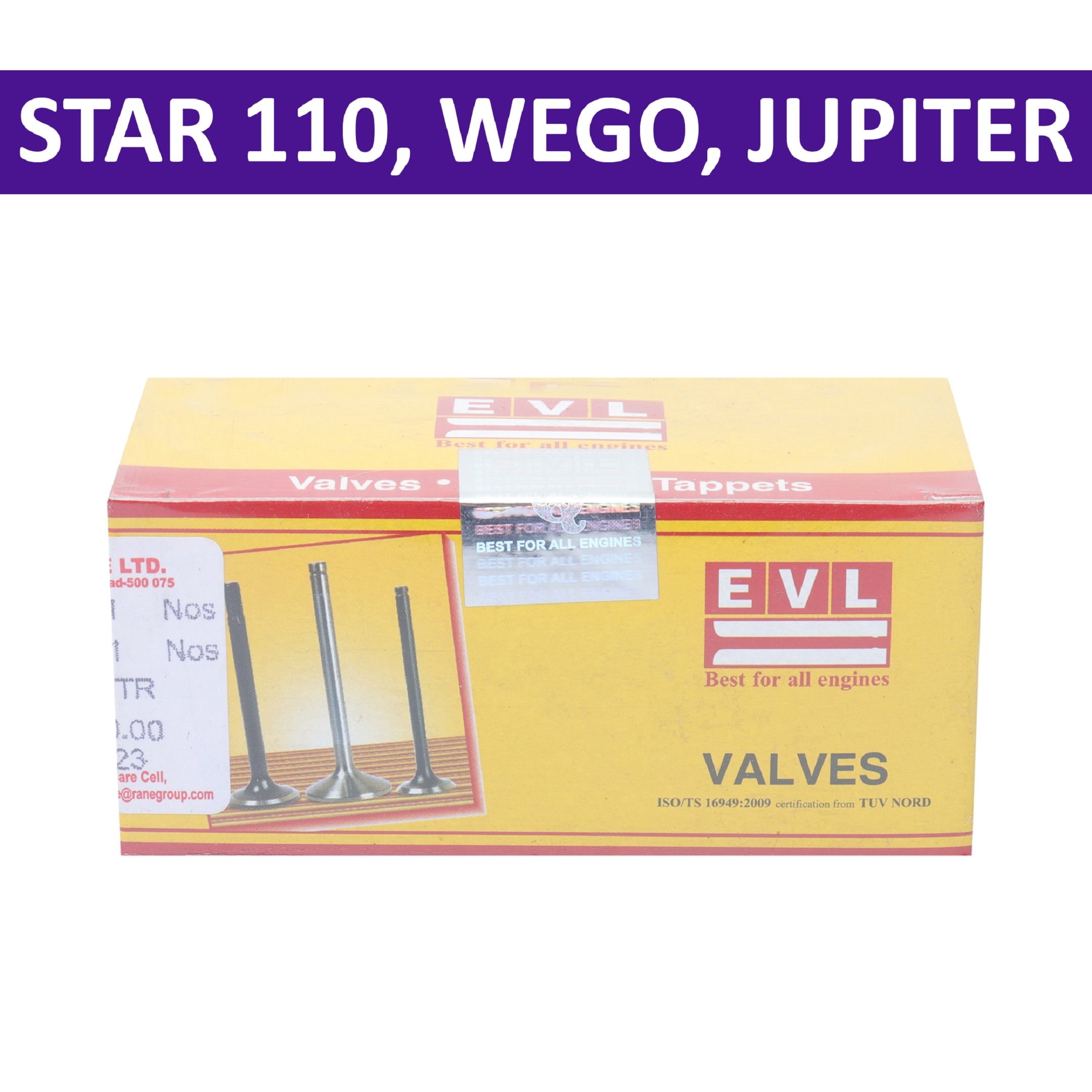 EVL Engine Valve for Star 110,Wego,Jupiter