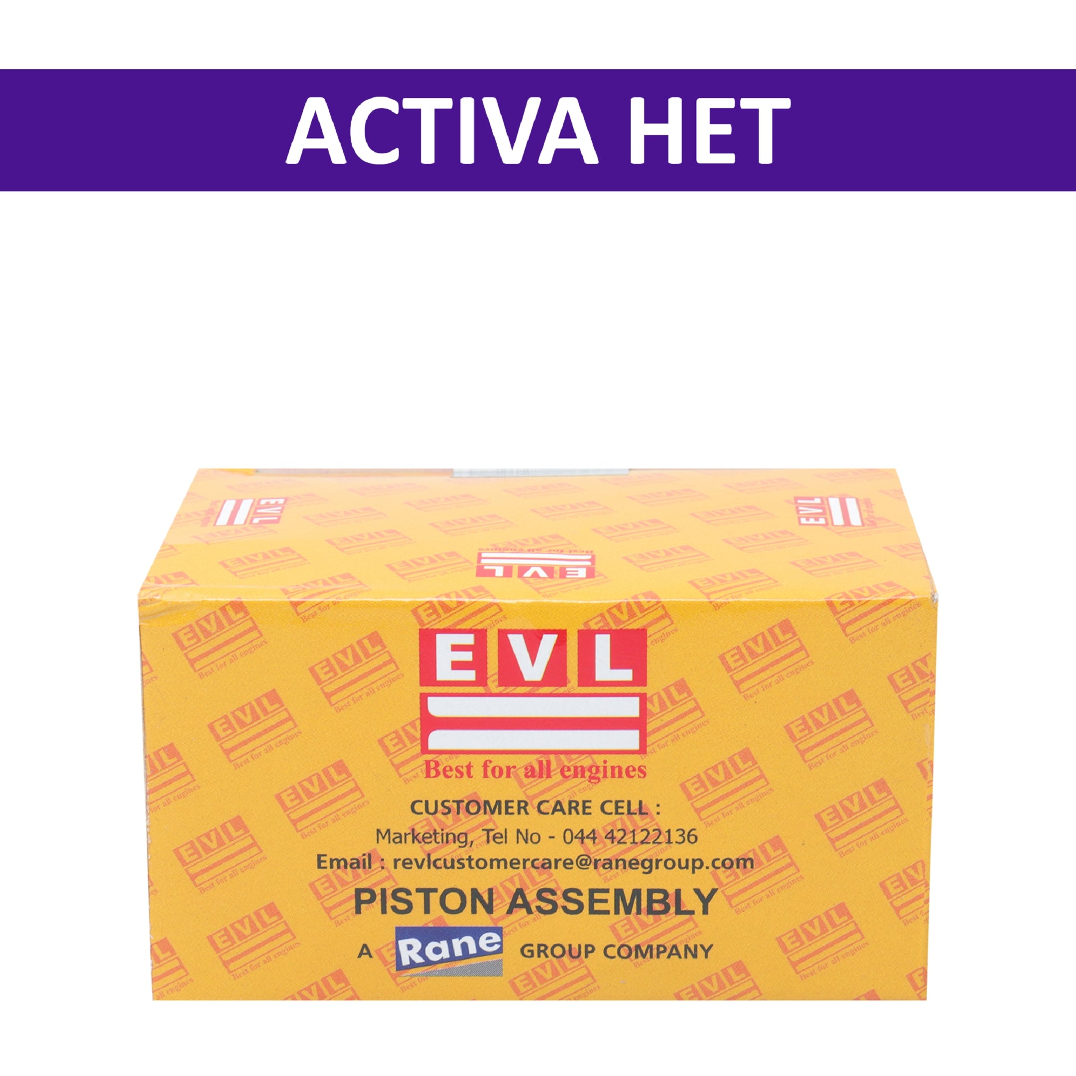 EVL Piston Kit (0.75) for Activa HET