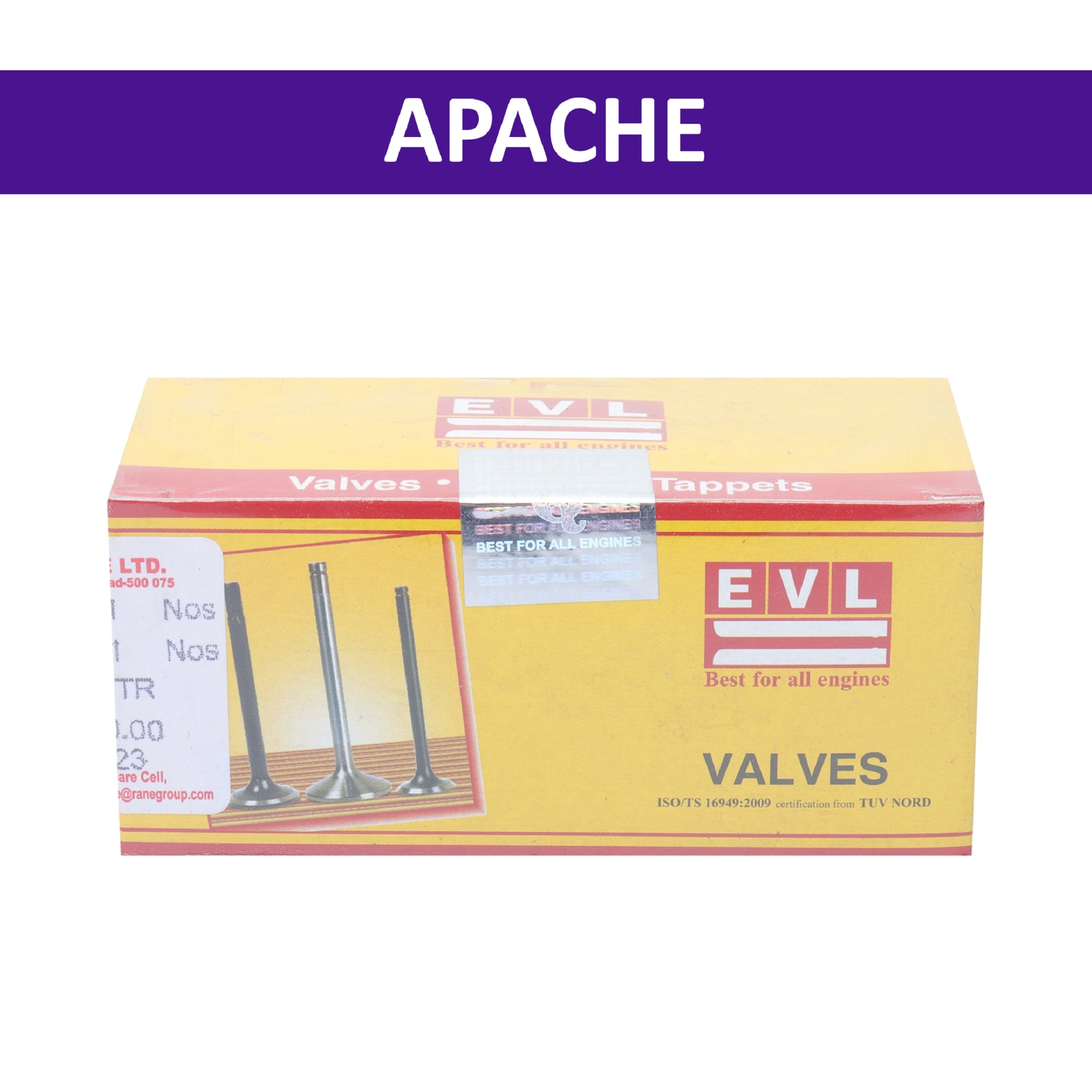 EVL Engine Valve for Apache