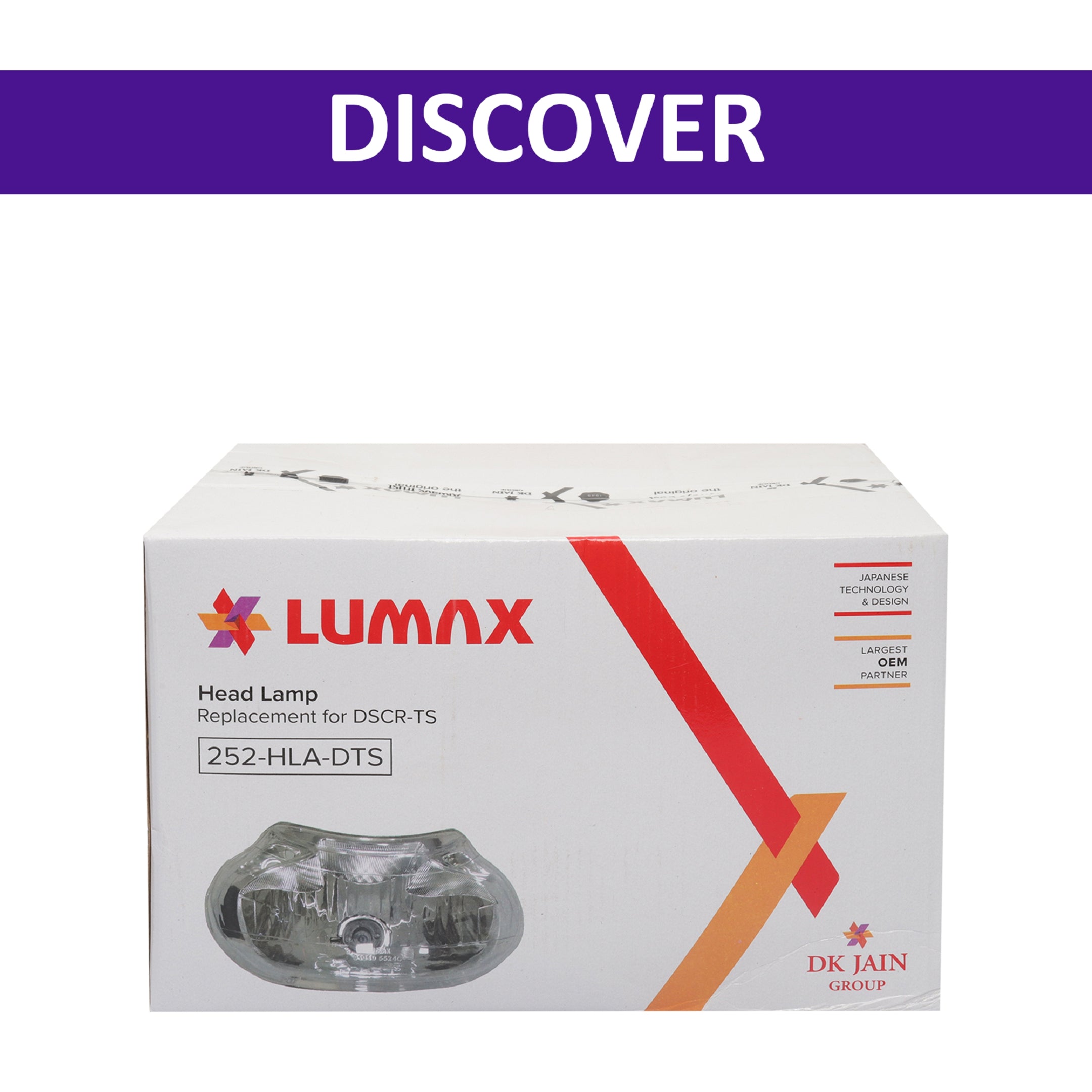 Lumax Head Light Assembly for Discover