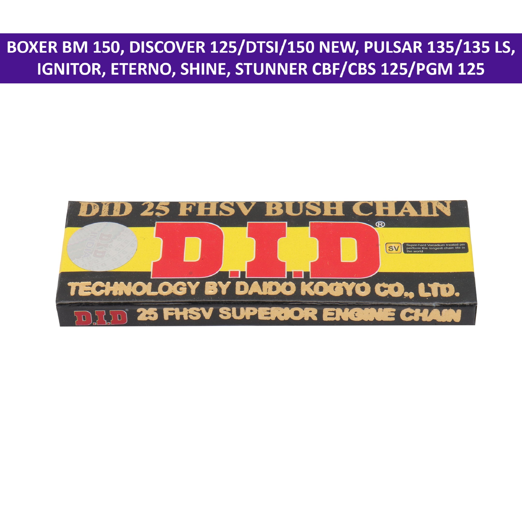 DID Timing Chain for Discover 125, Pulsar 135, Shine