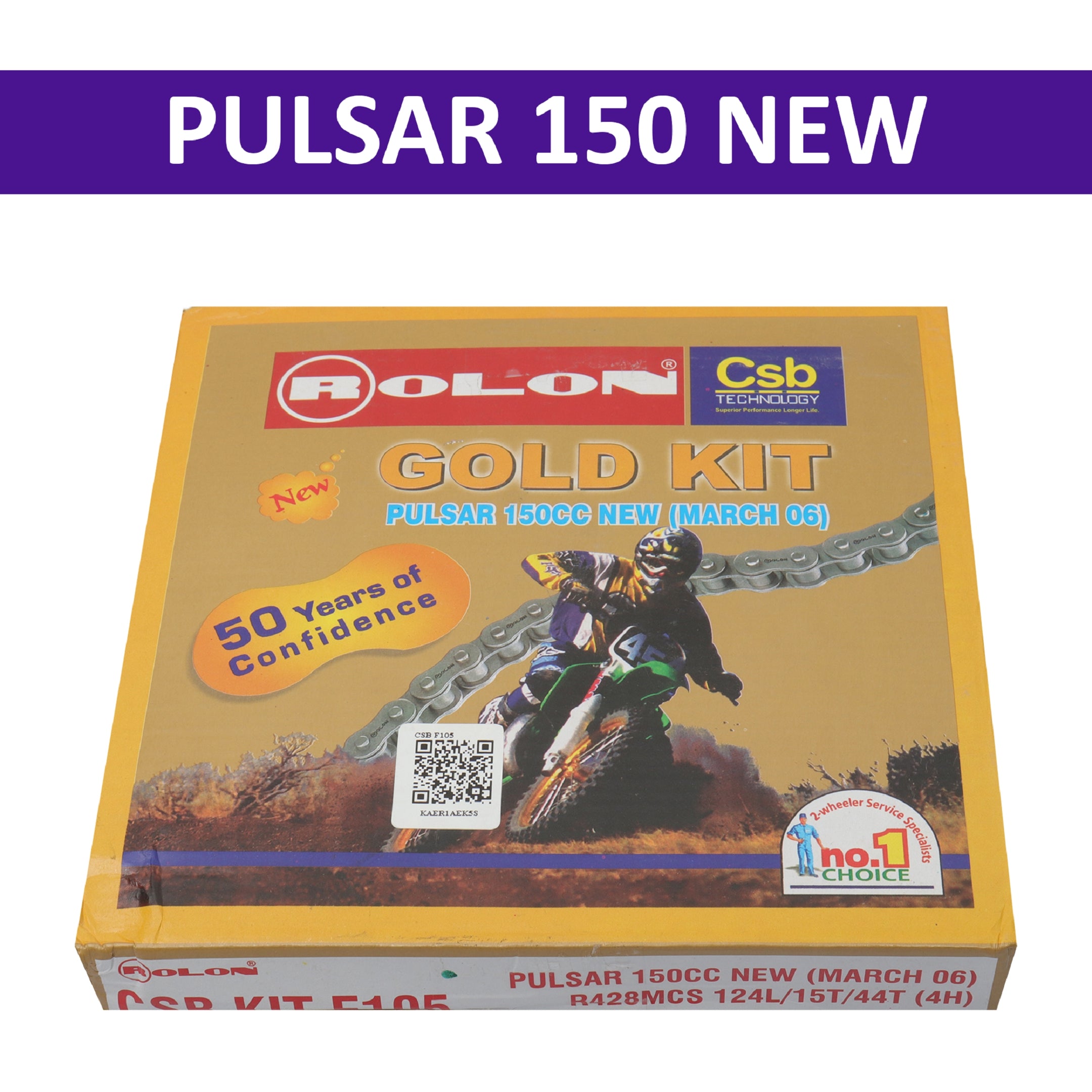 Rolon Chain Kit for Pulsar 150 New