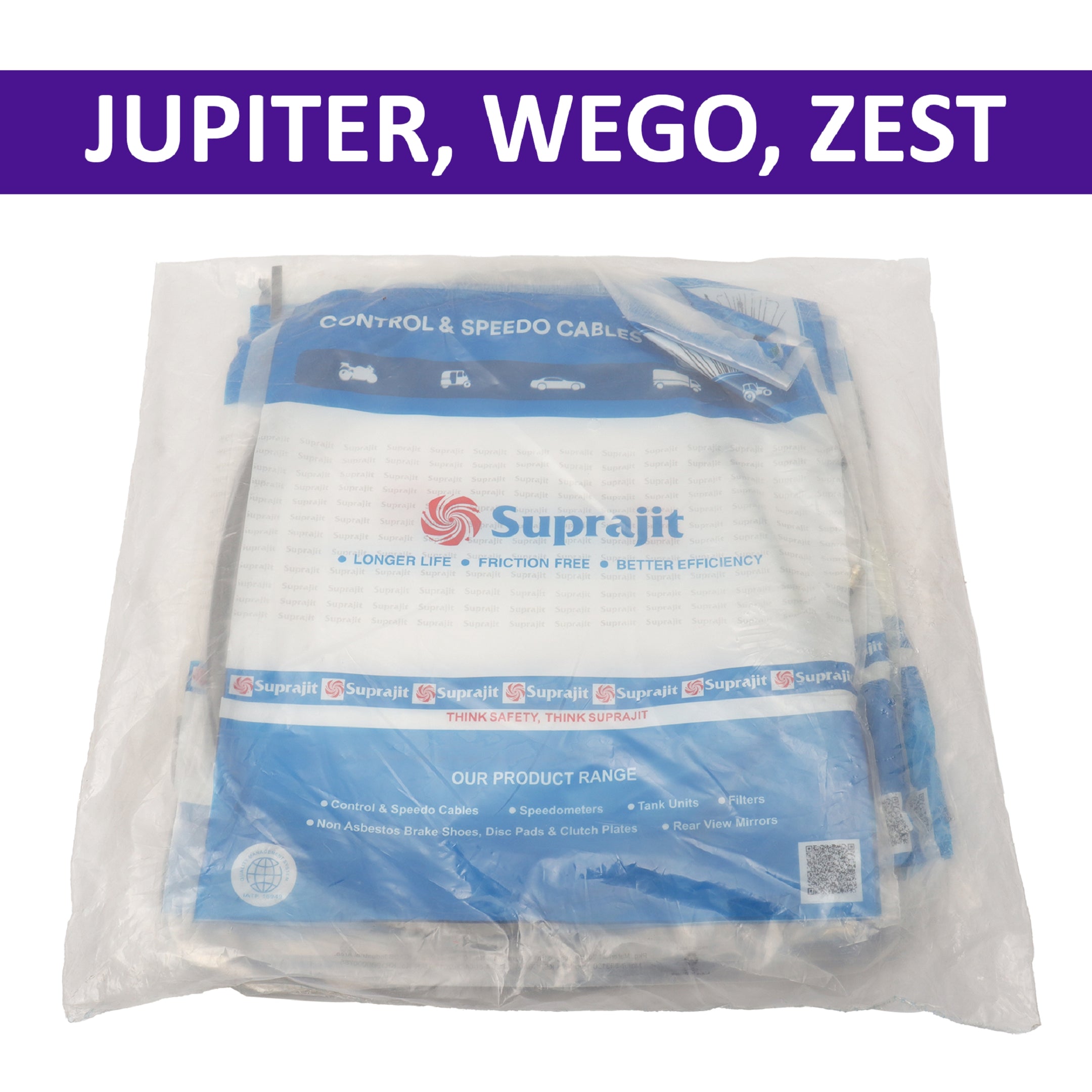 Suprajit Speedometer Cable for Jupiter, Wego, Zest