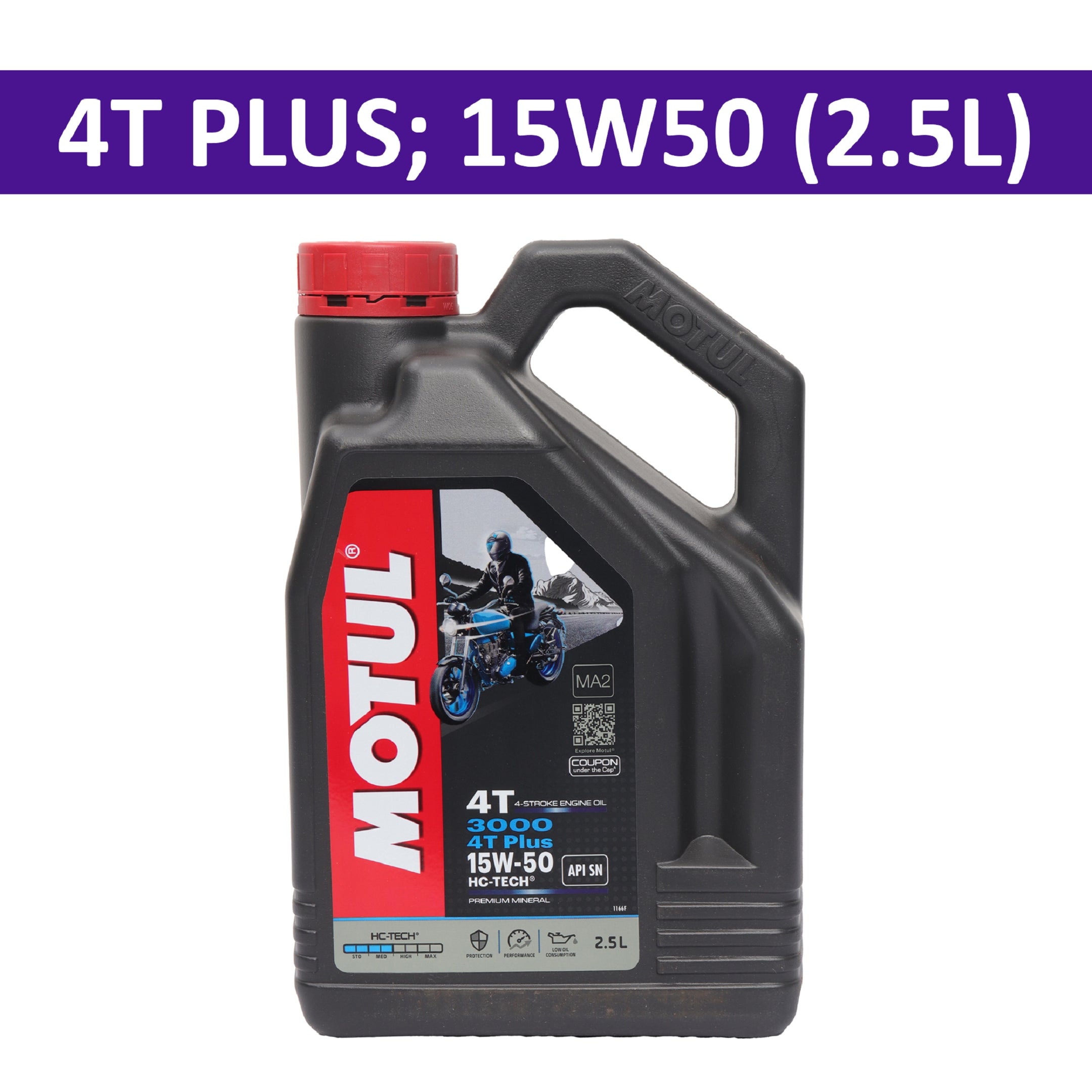 Motul 4T Plus 15W50 2.5L