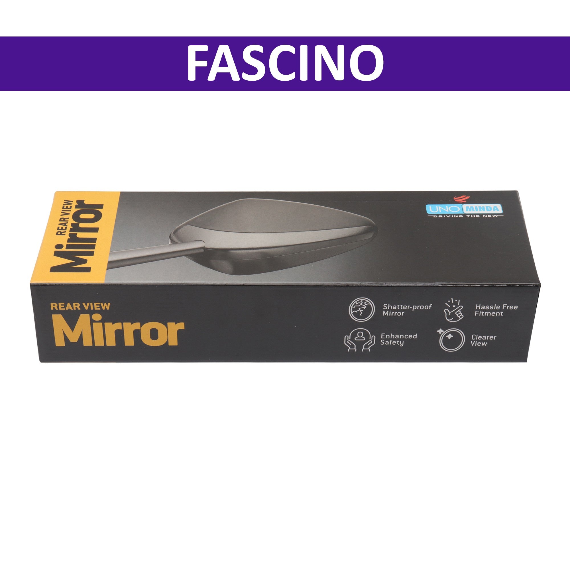 Uno Minda Mirror (Left) for Fascino