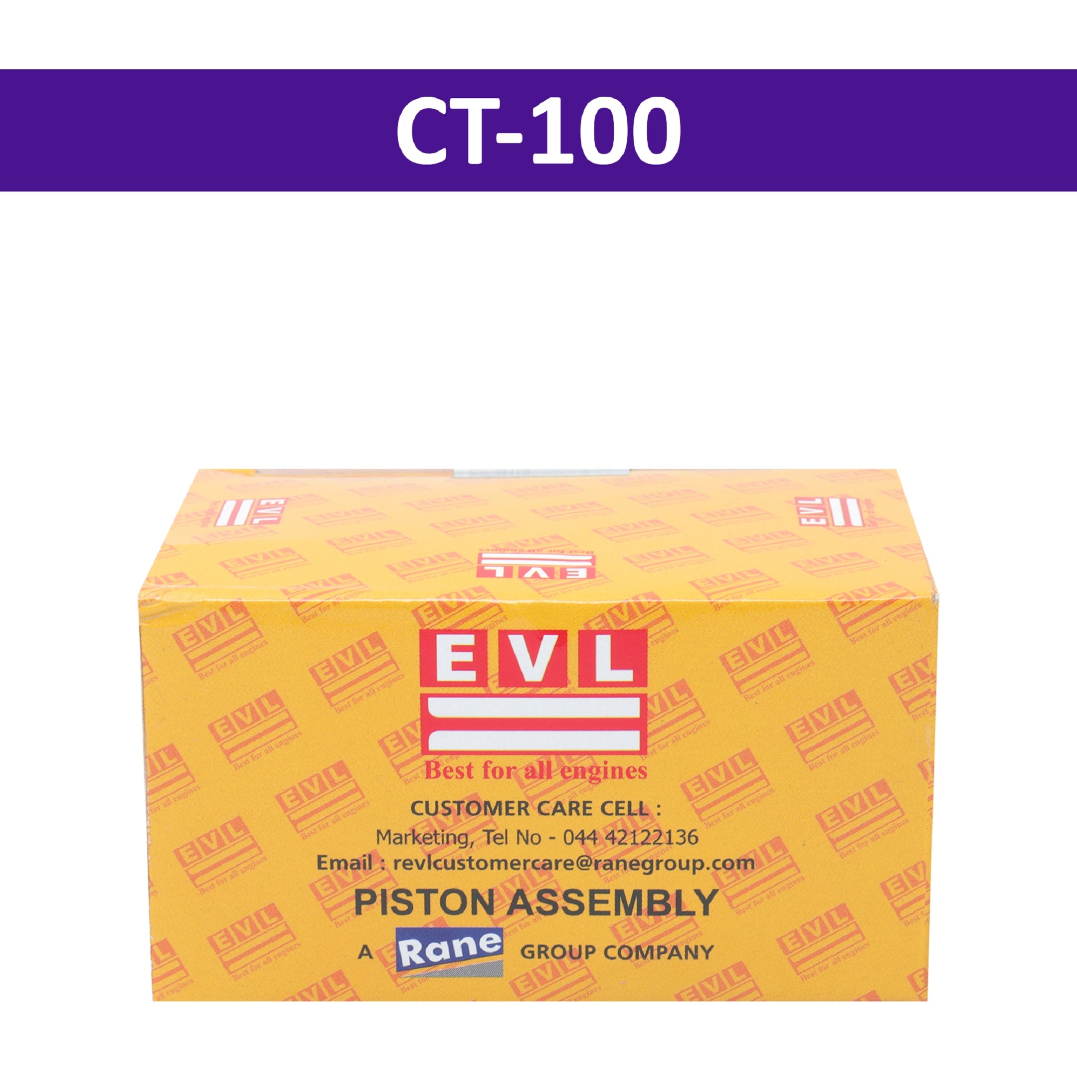 EVL Piston Kit (0.50) for CT 100