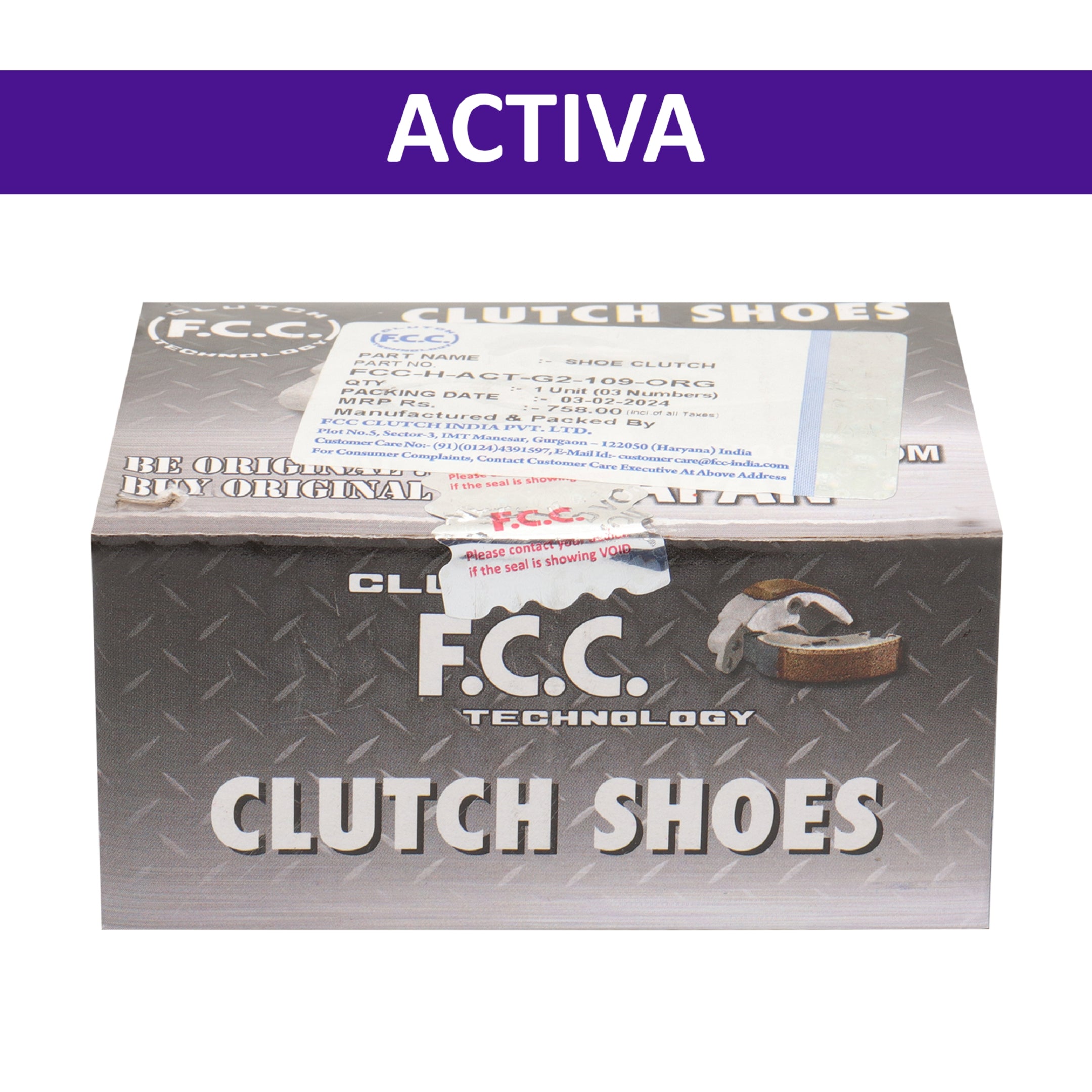 FCC Clutch Shoe for Activa