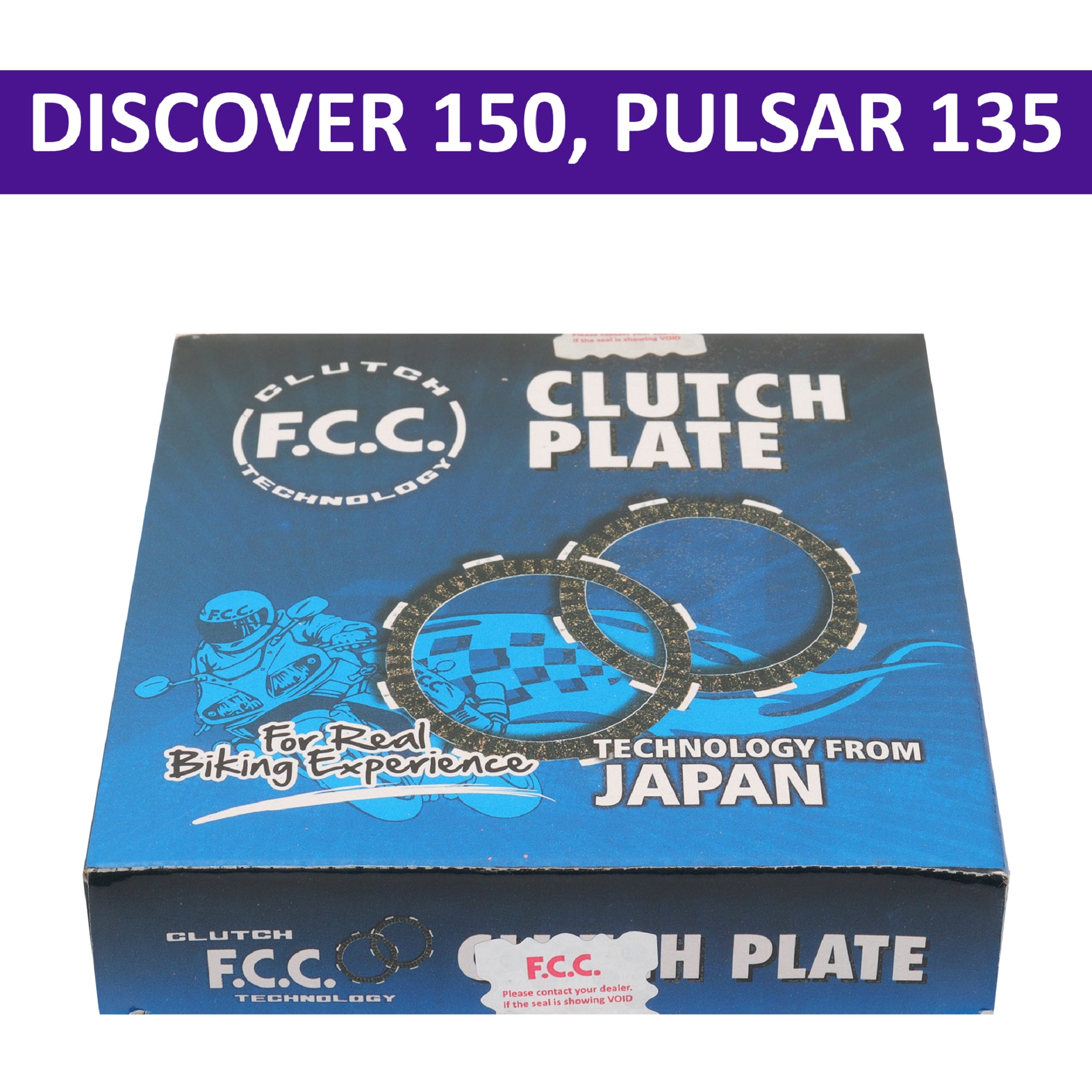 FCC Clutch Plate for Discover 150, Pulsar 135