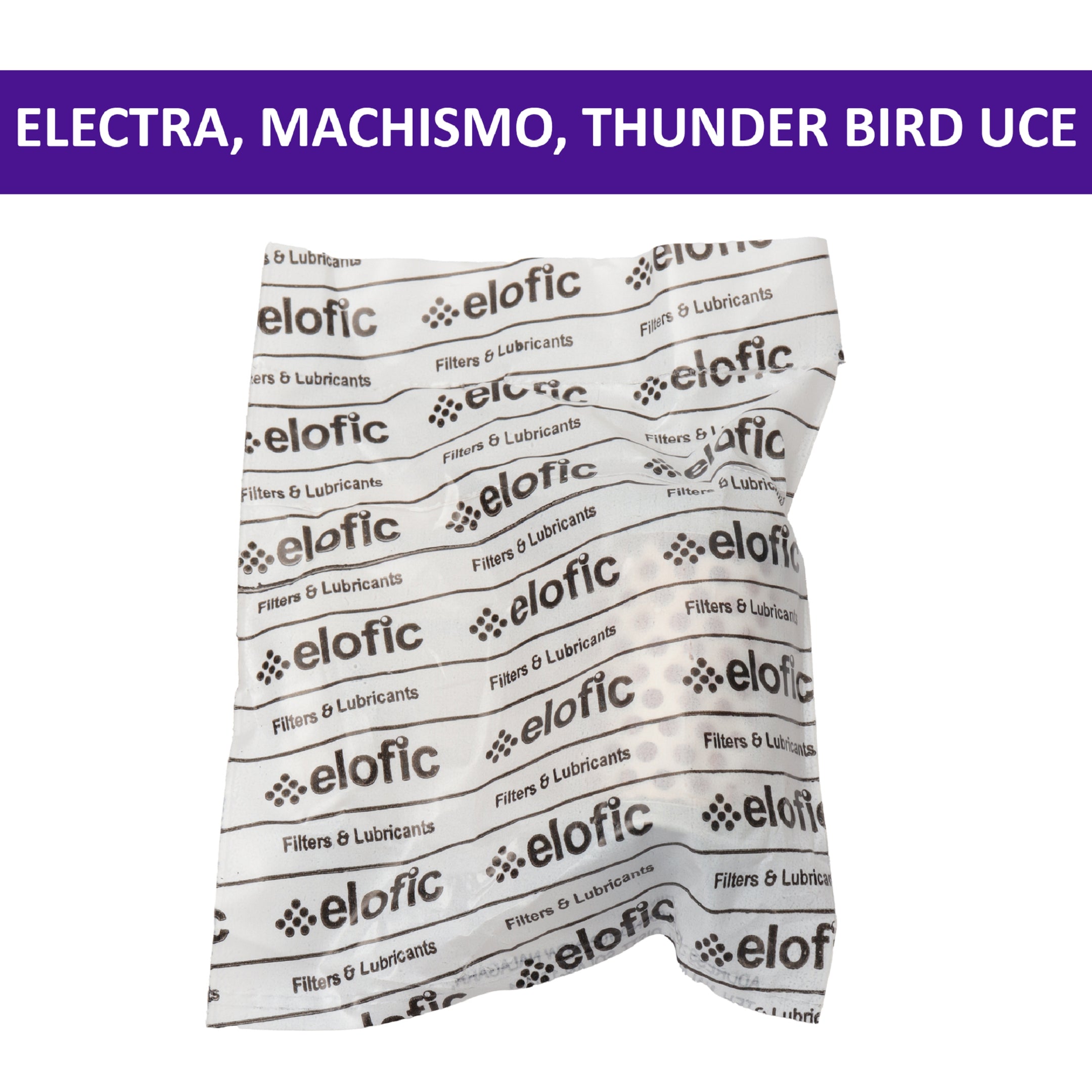 Elofic Oil Filter (Paper) for Electra, Machismo, Thunder Bird UCE