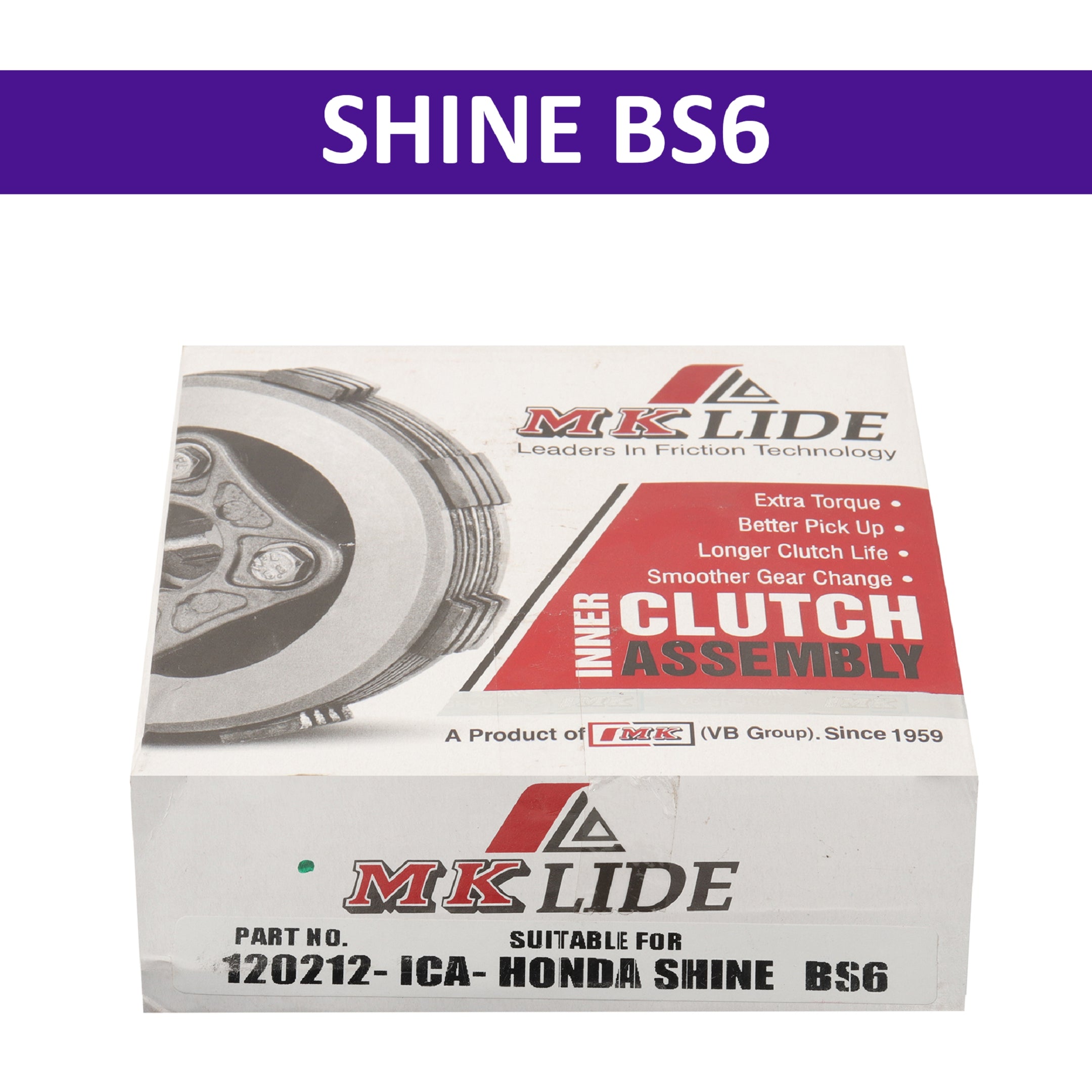 MK Clutch Assembly for Shine BS6