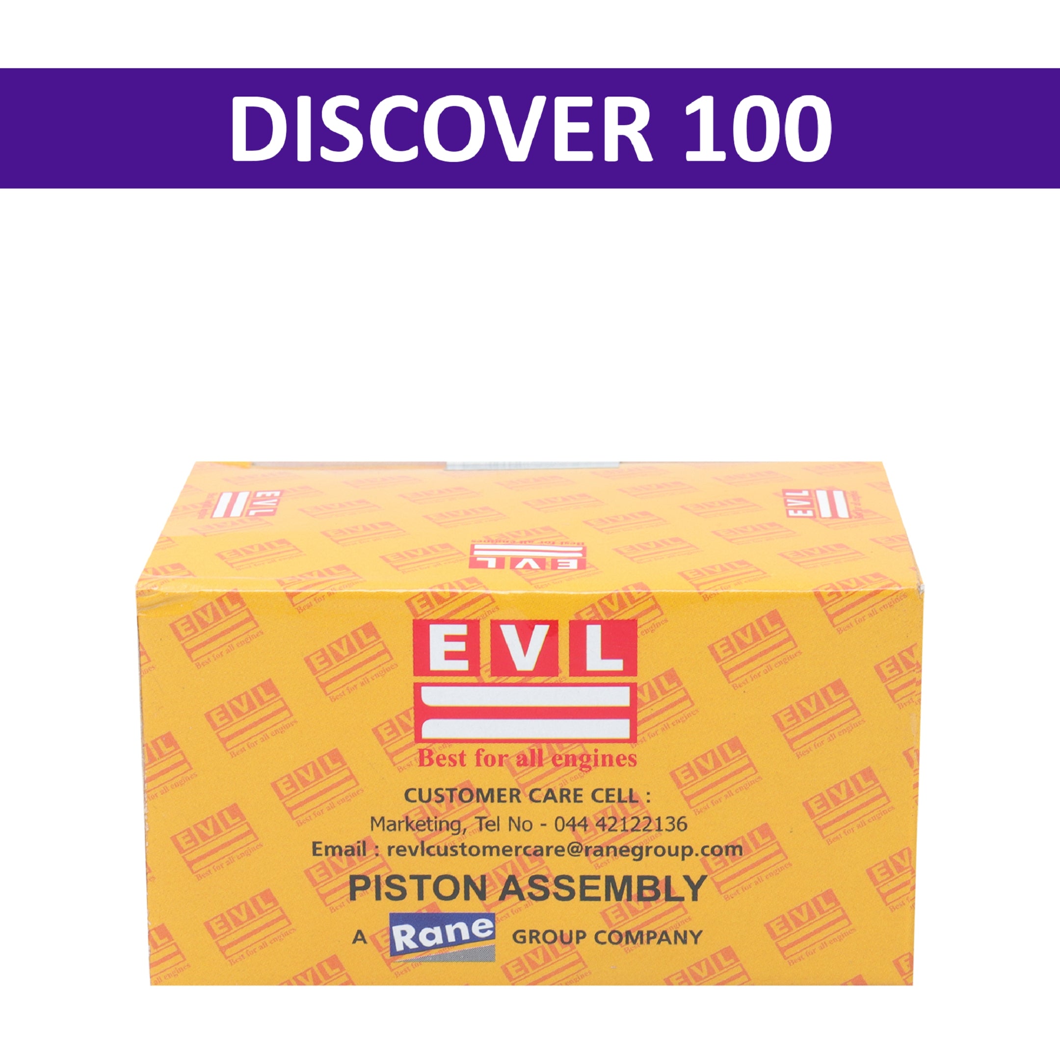 EVL Piston Kit (0.50) for Discover 100