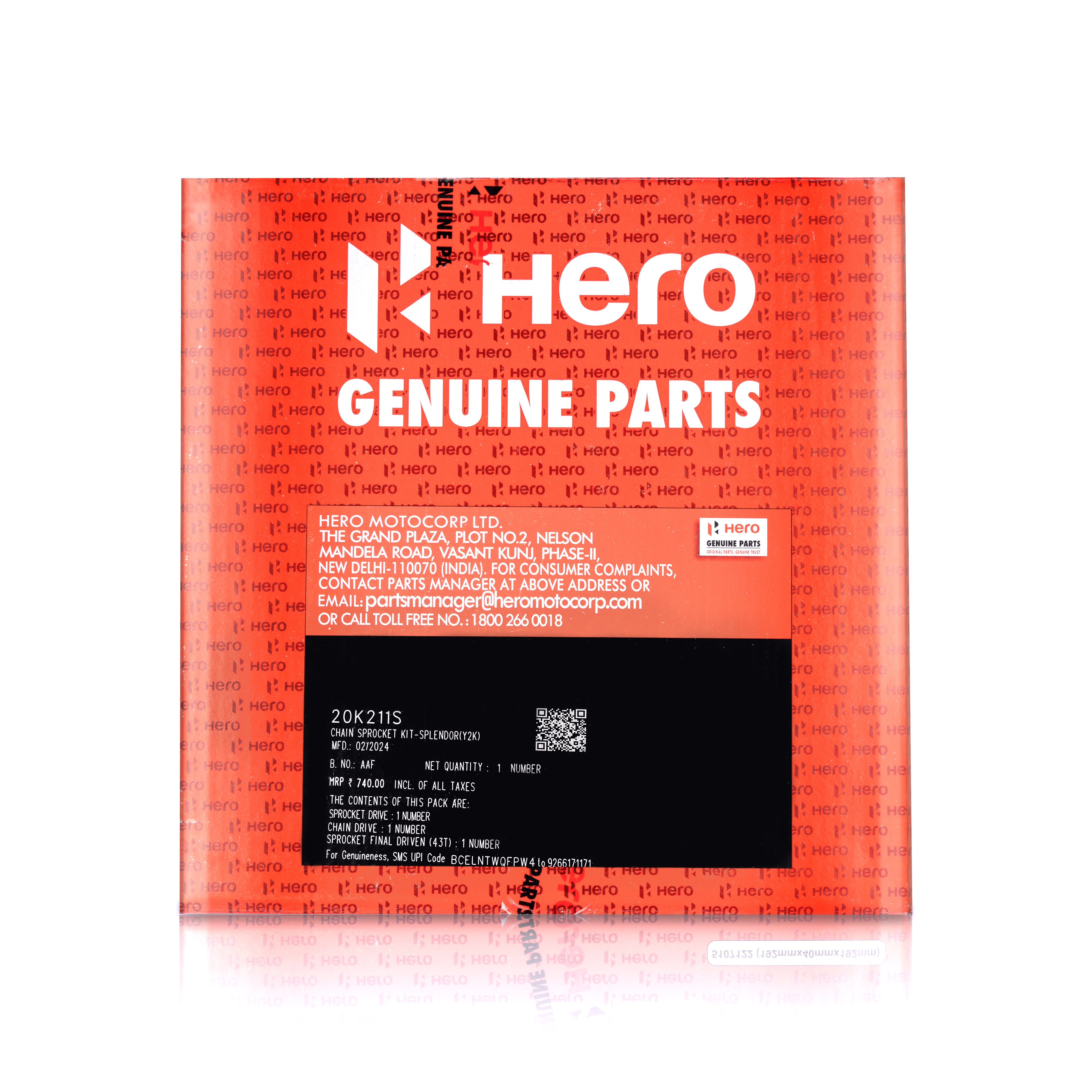 Hero Chain Kit for Splendor