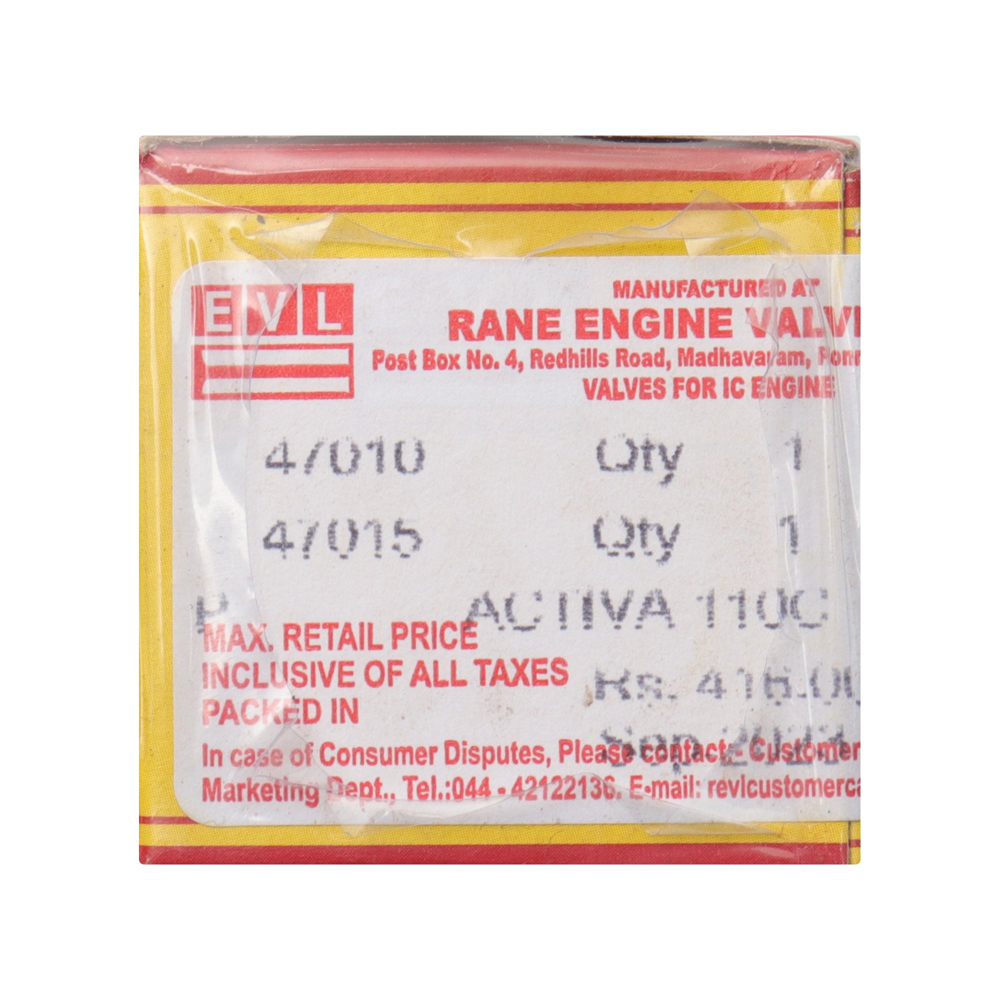 EVL Engine Valve for Activa 110