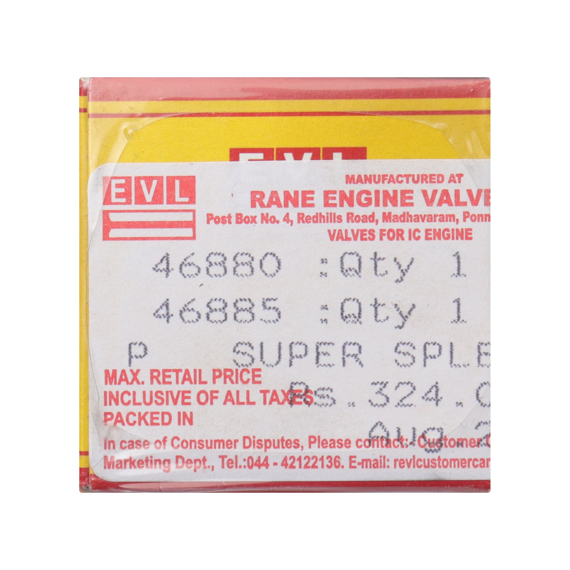 EVL Engine Valve for Super Splendor