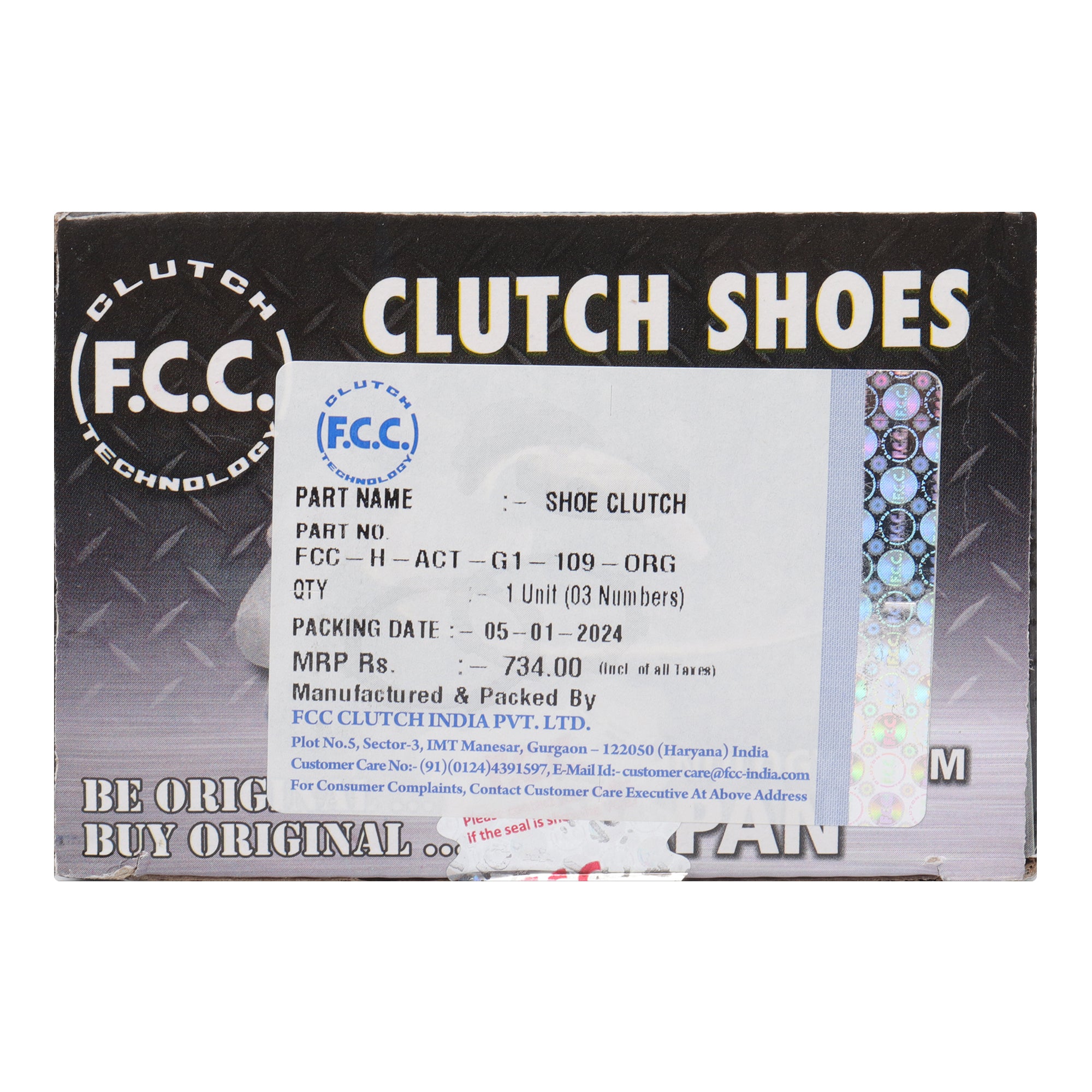 FCC Clutch Shoe for Activa