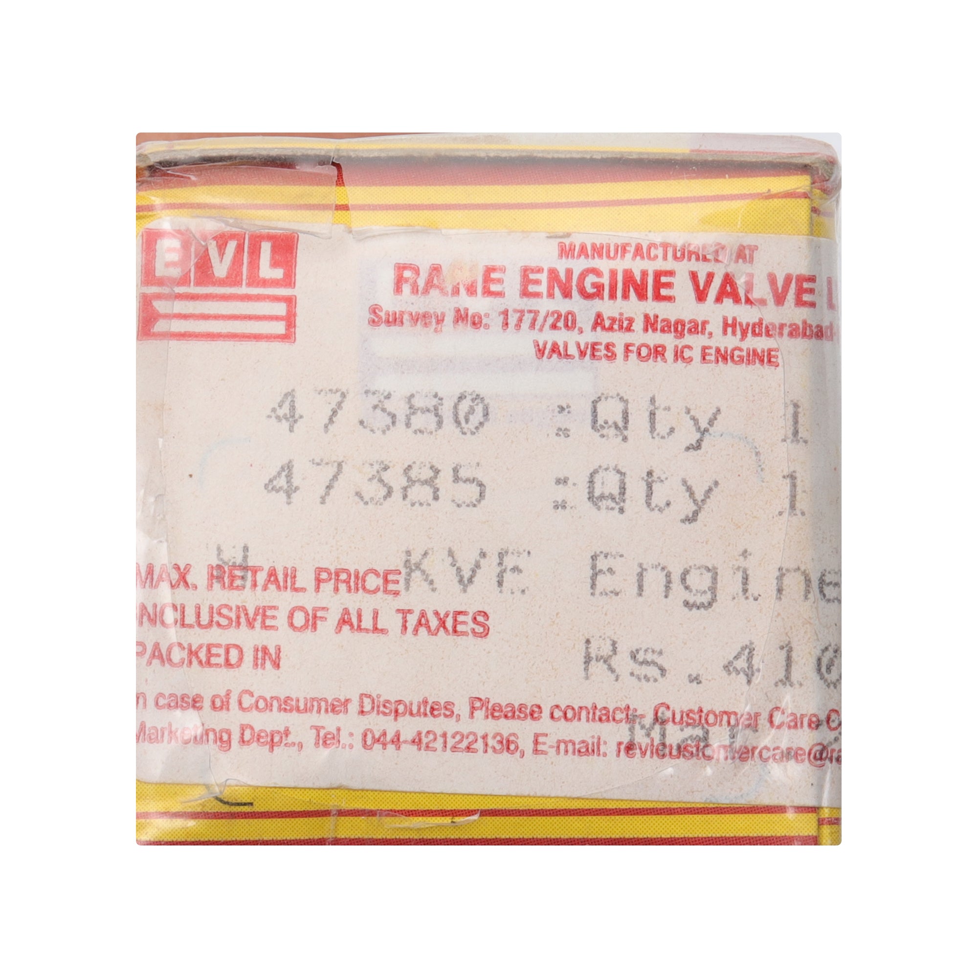 EVL Engine Valve for Hunk,CBZ