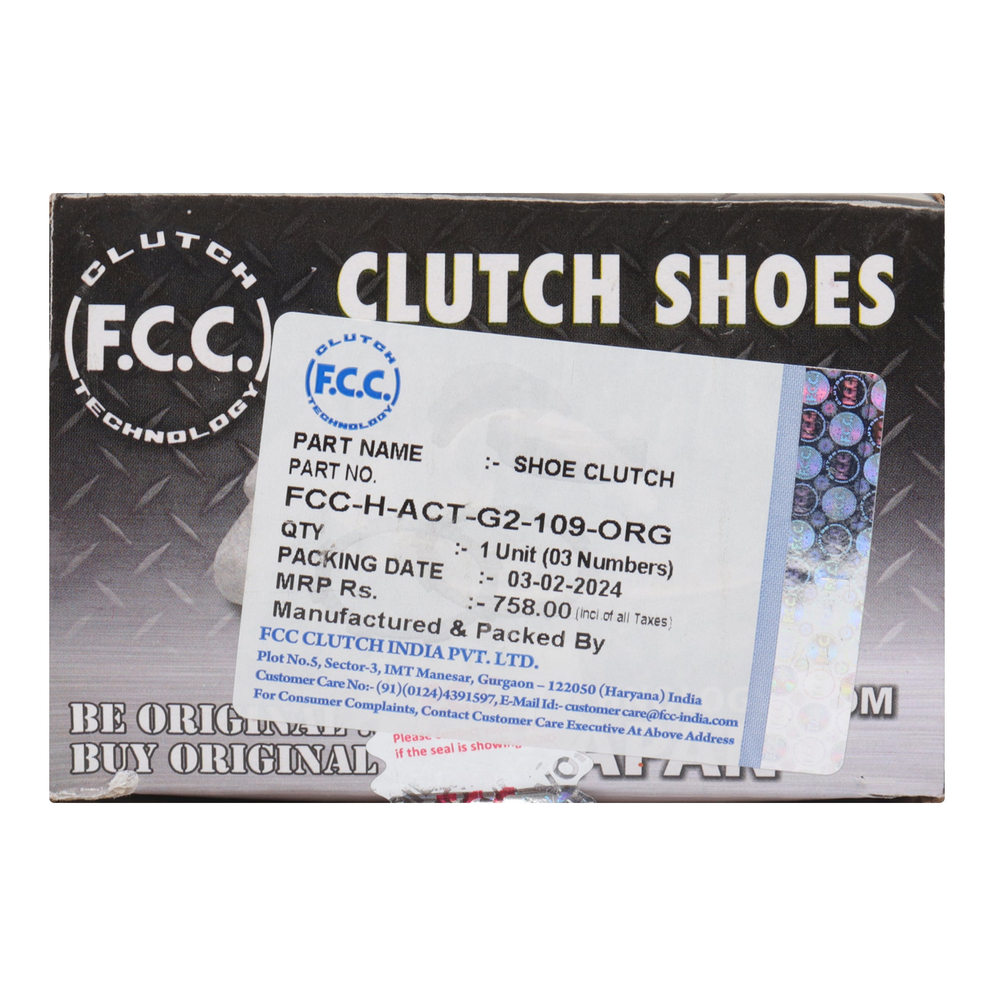 FCC Clutch Shoe for Activa