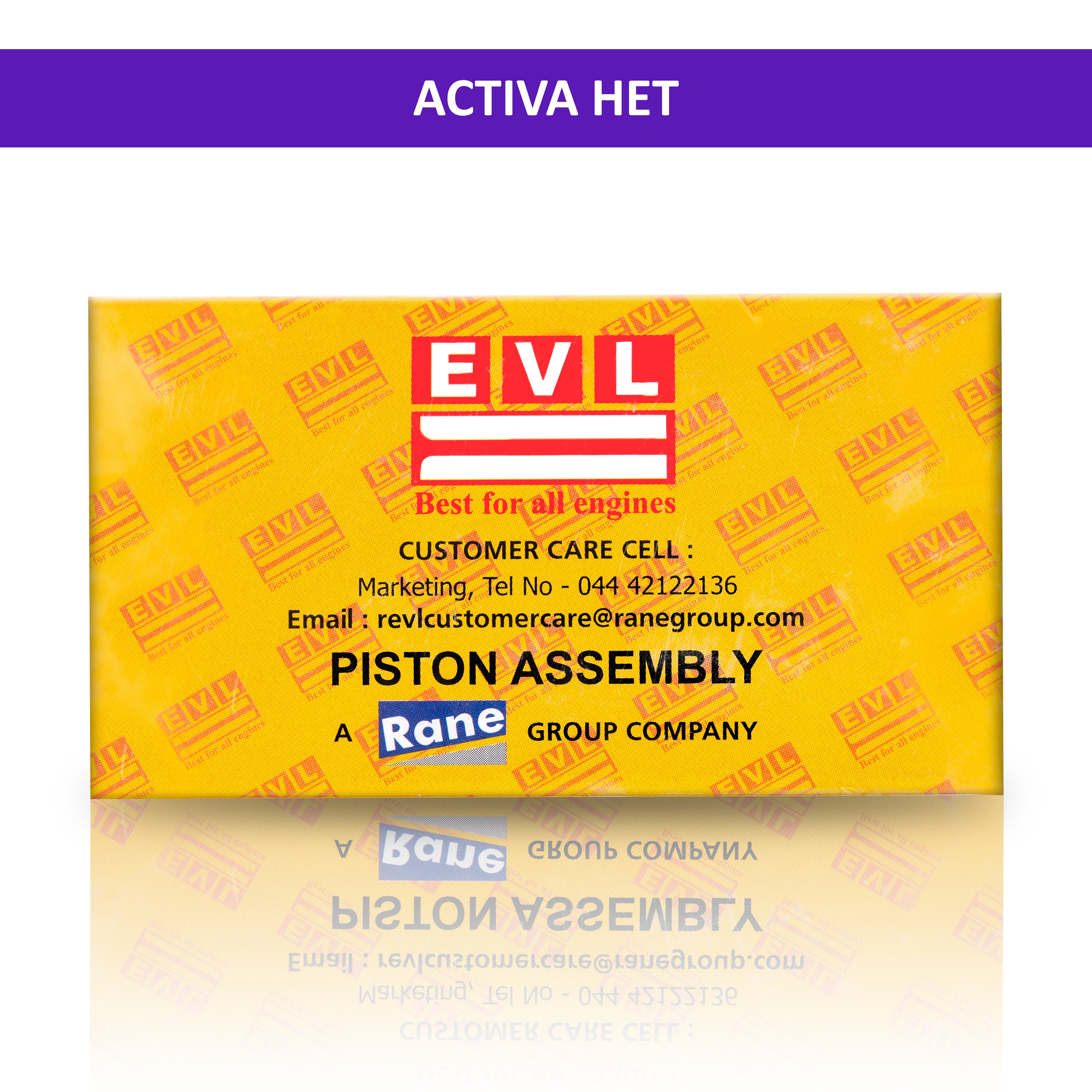 EVL Piston Kit (0.25) for Activa HET