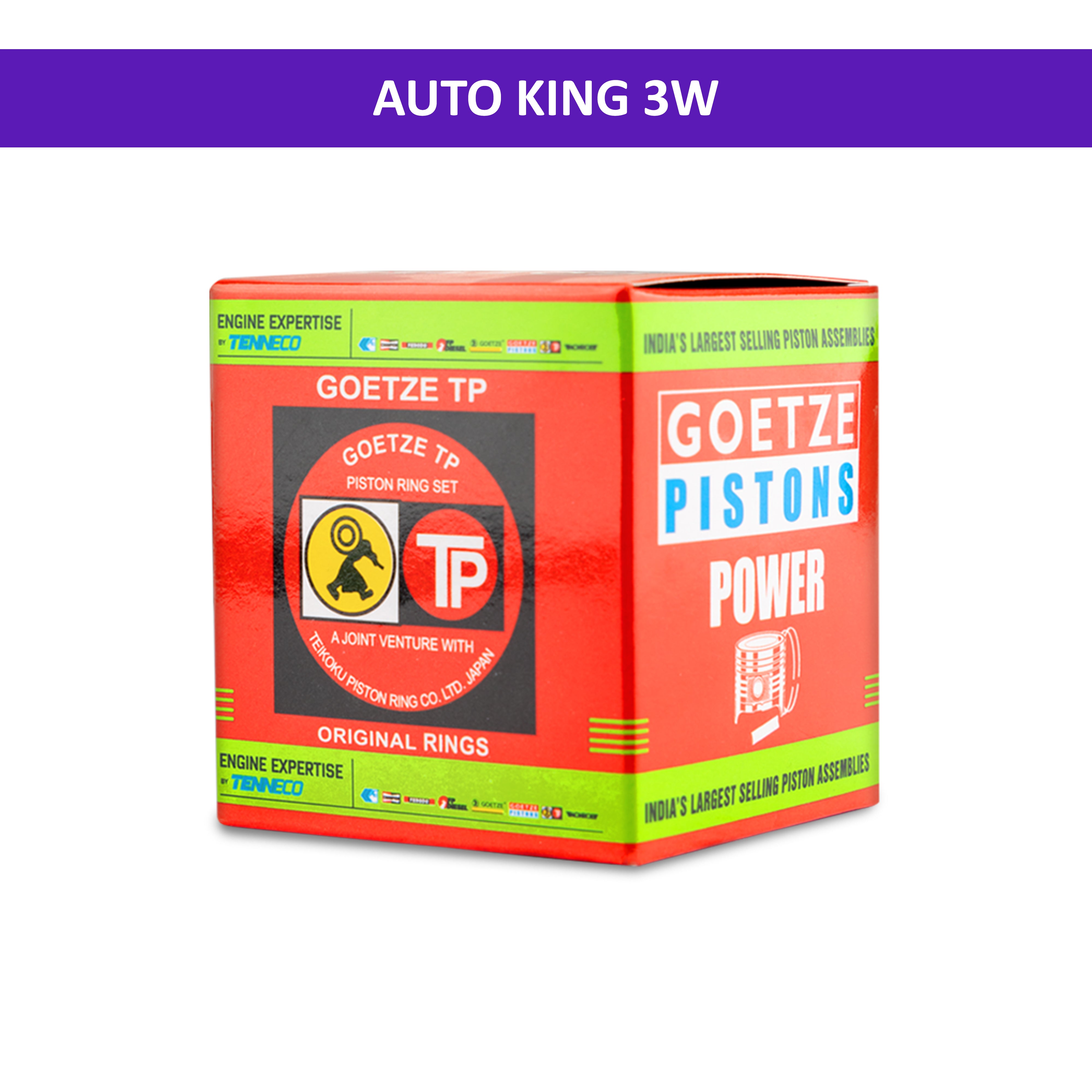 Goetze Piston Kit (0.25) for Auto King 3W