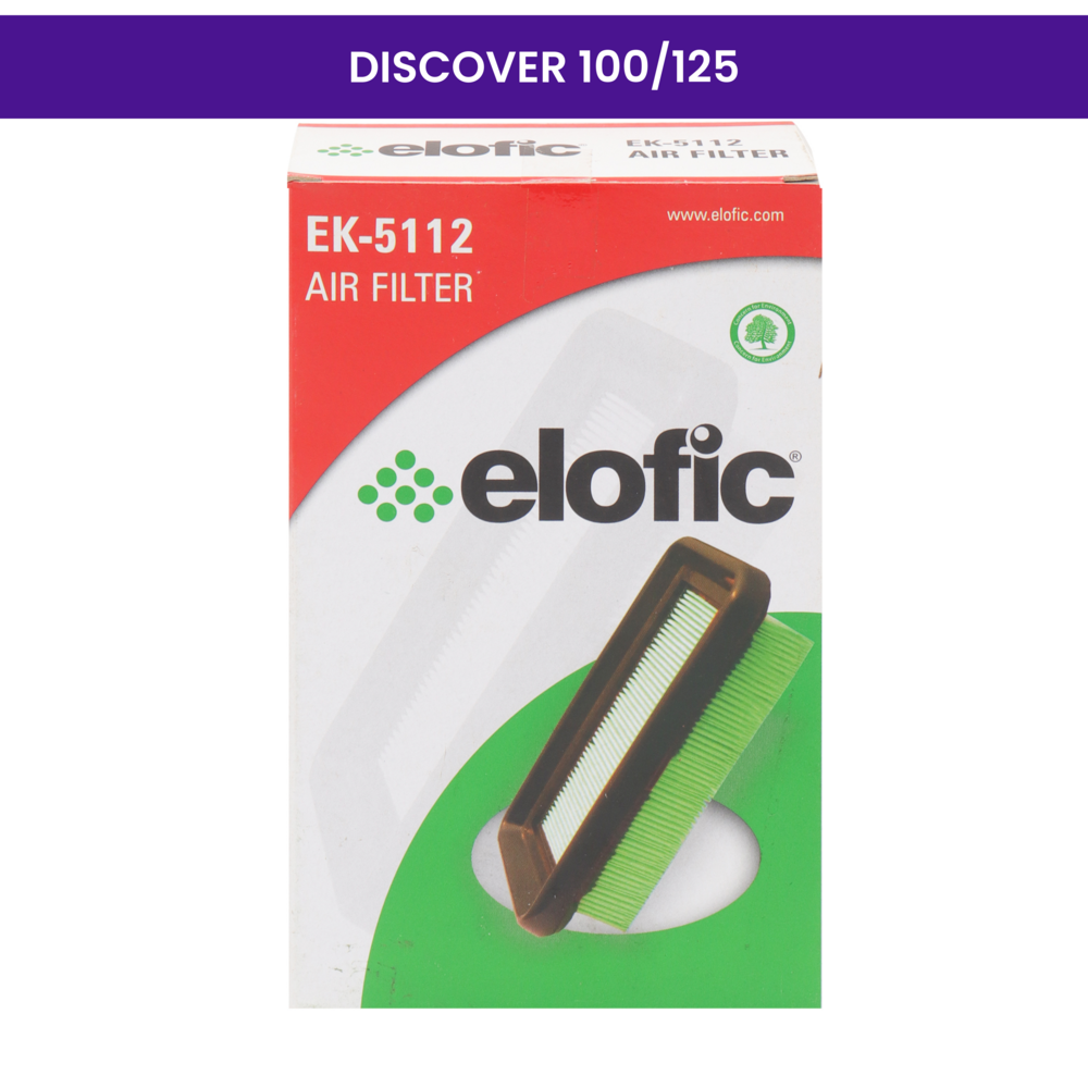 Elofic Air Filter (PU) for Discover 100, Discover 125