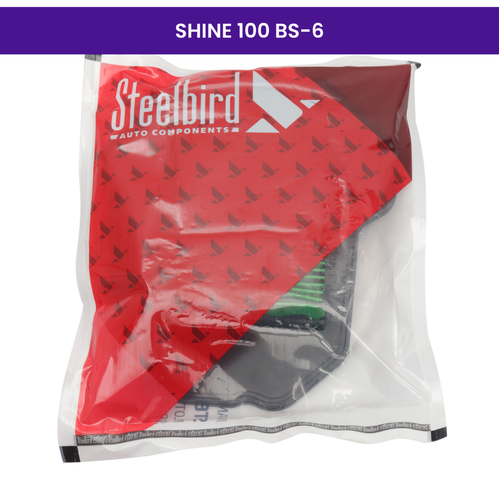 Steelbird Air Filter (Paper) for Shine 100 BS6