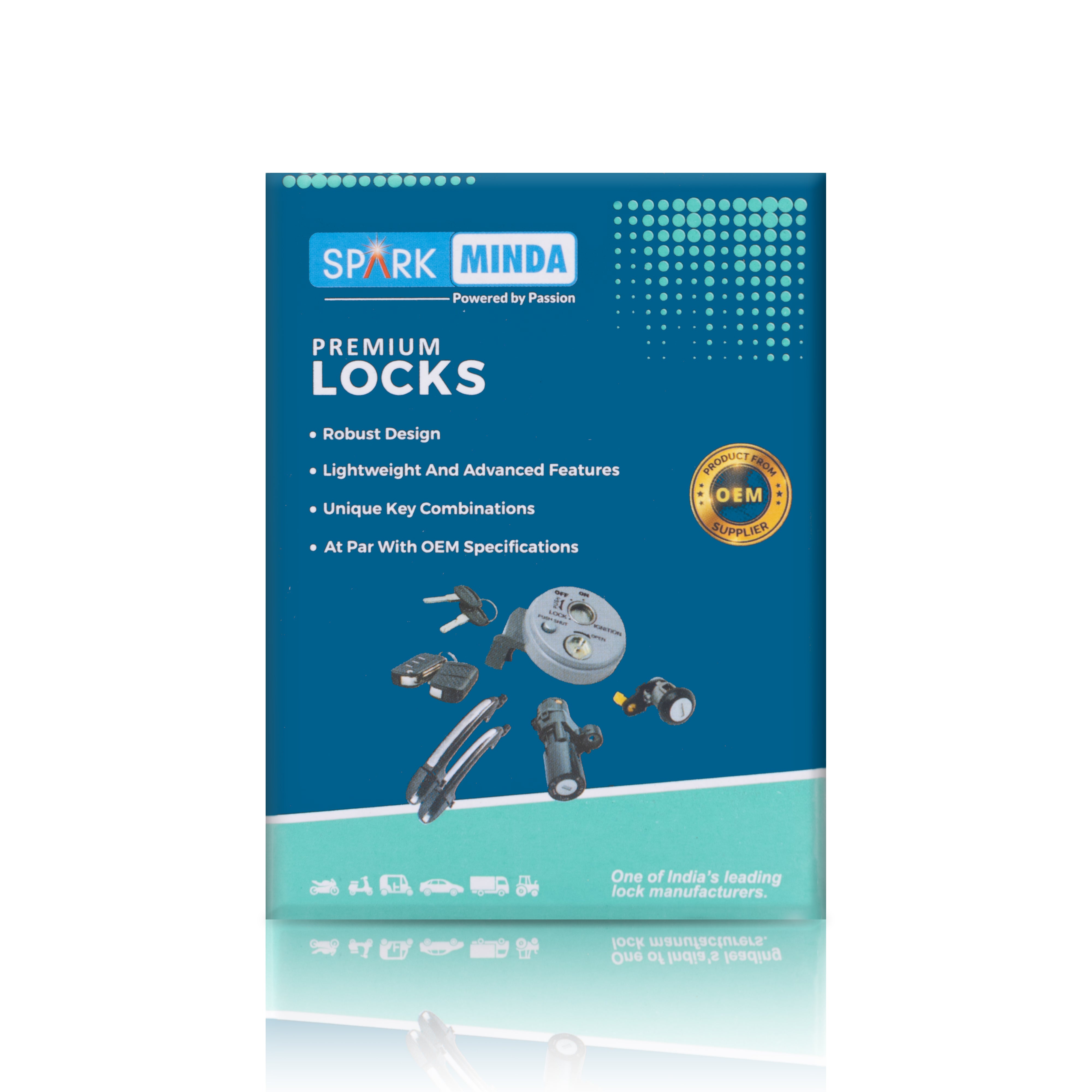 Spark Minda Lock Kit Set Of 2 for Activa 5G