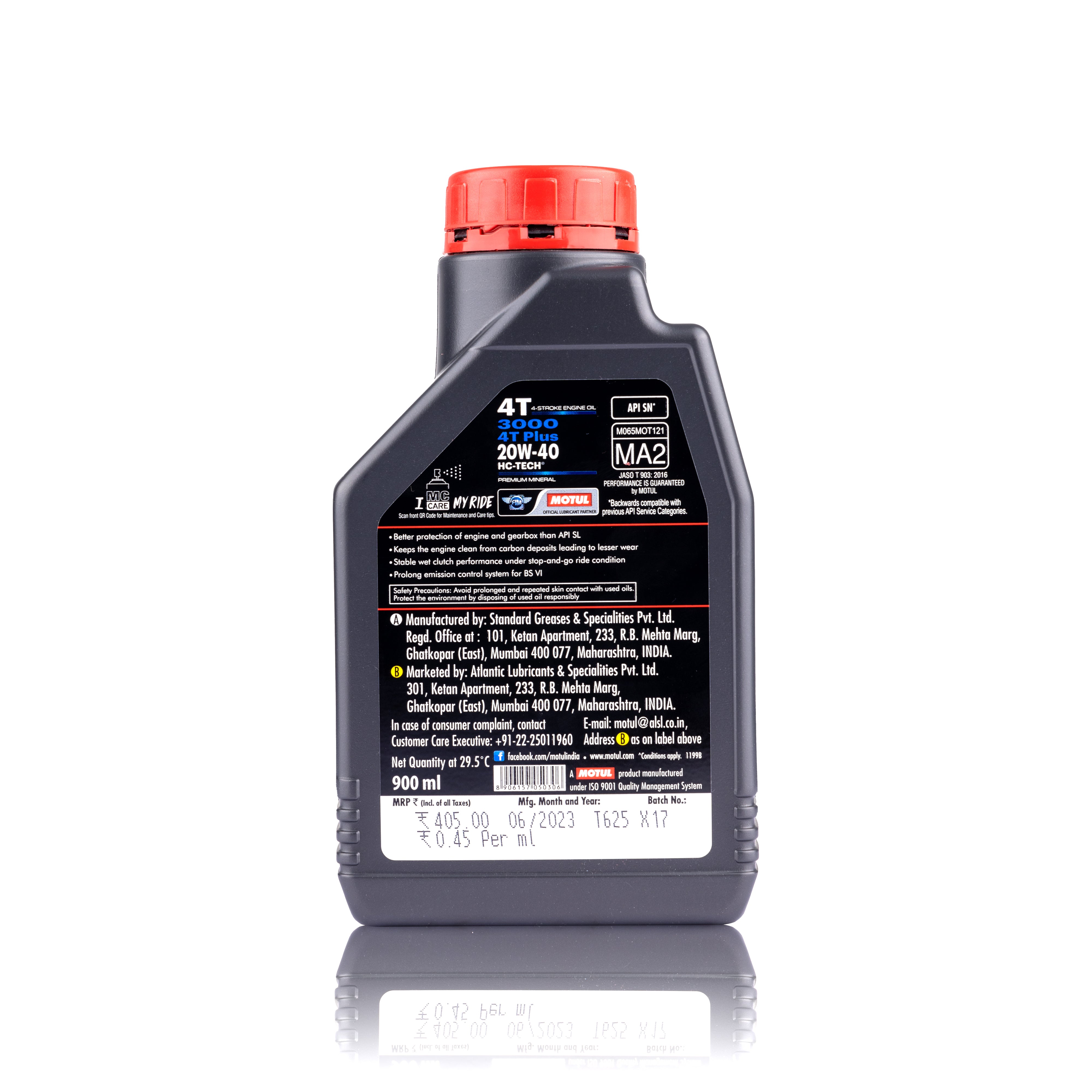 Motul Run 4T 20W40 900ml