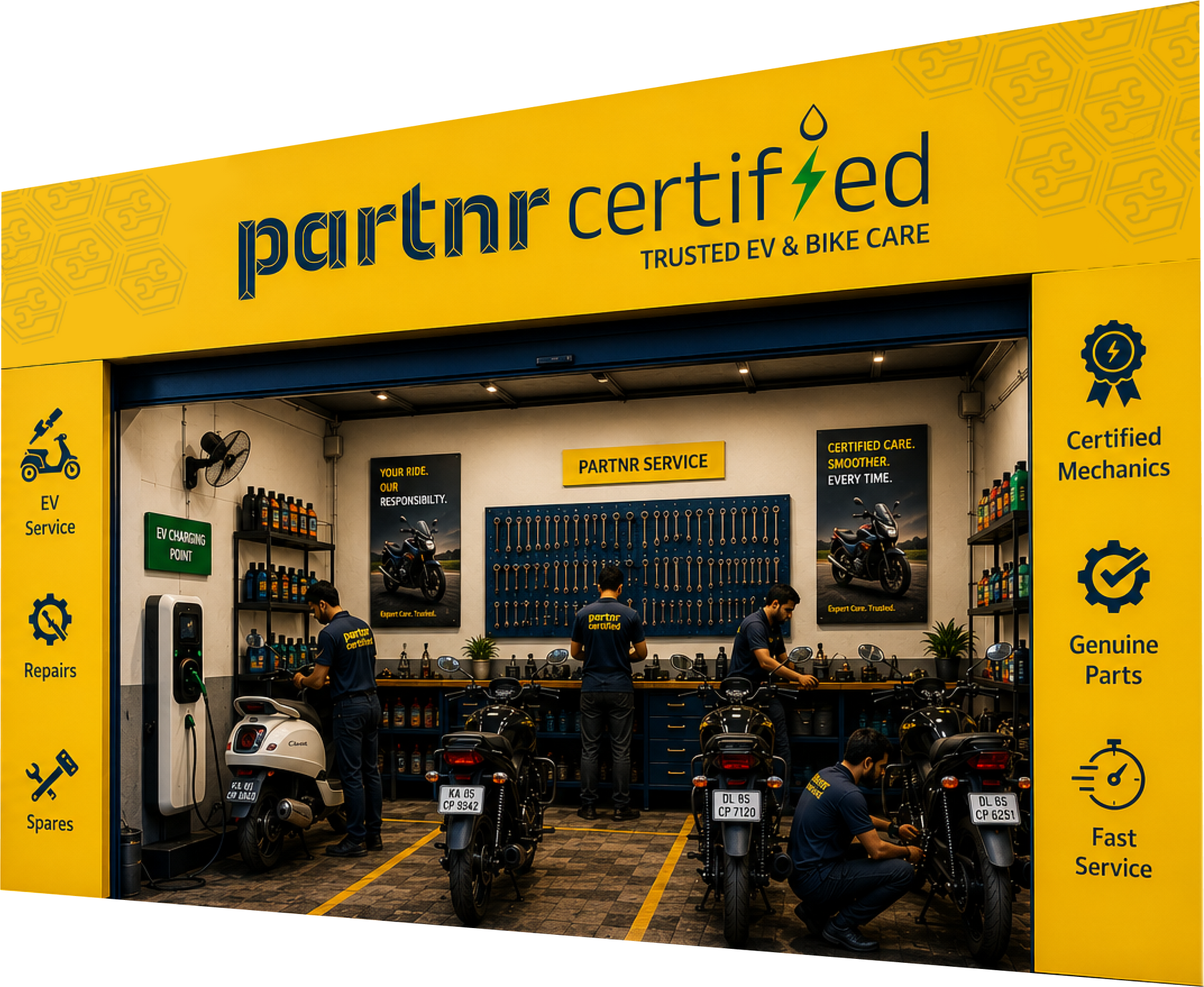 Better Garages. 
Better Service. Better Rides.