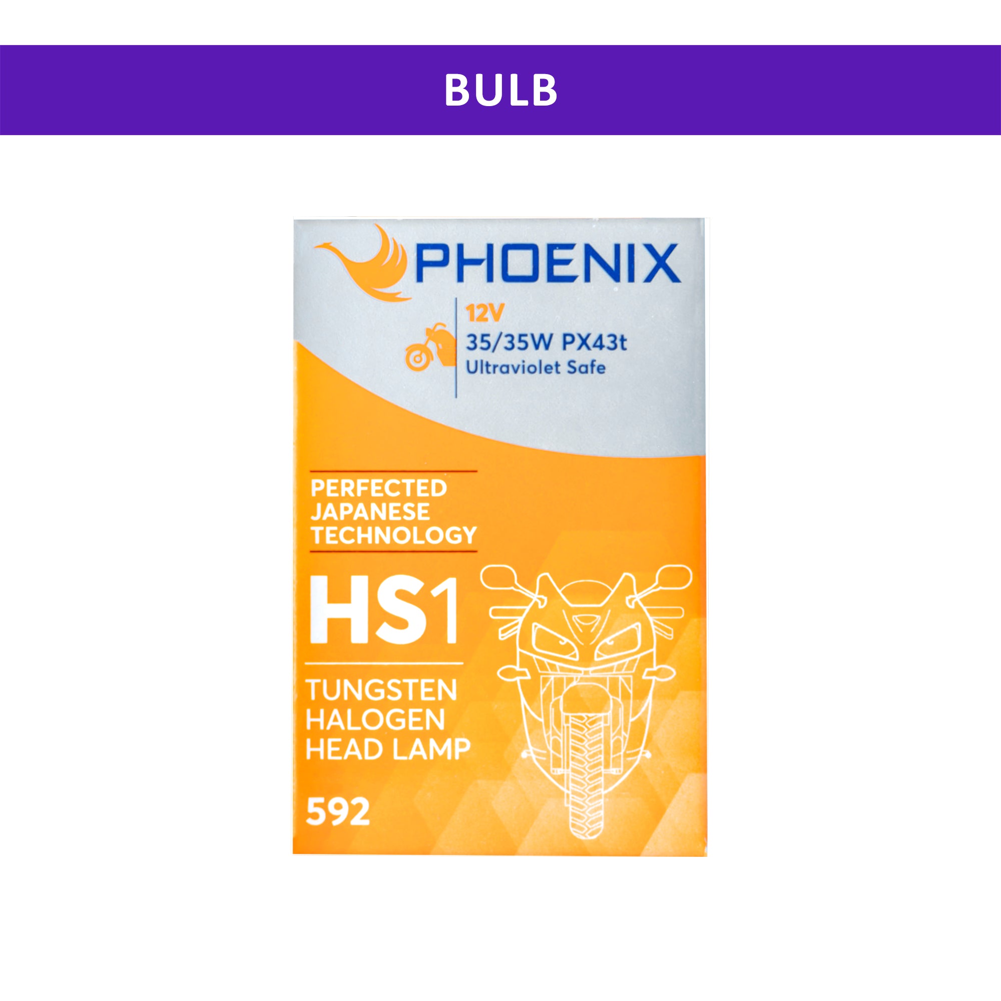 Phoenix Head Light Bulb (12V/35W - P43T)