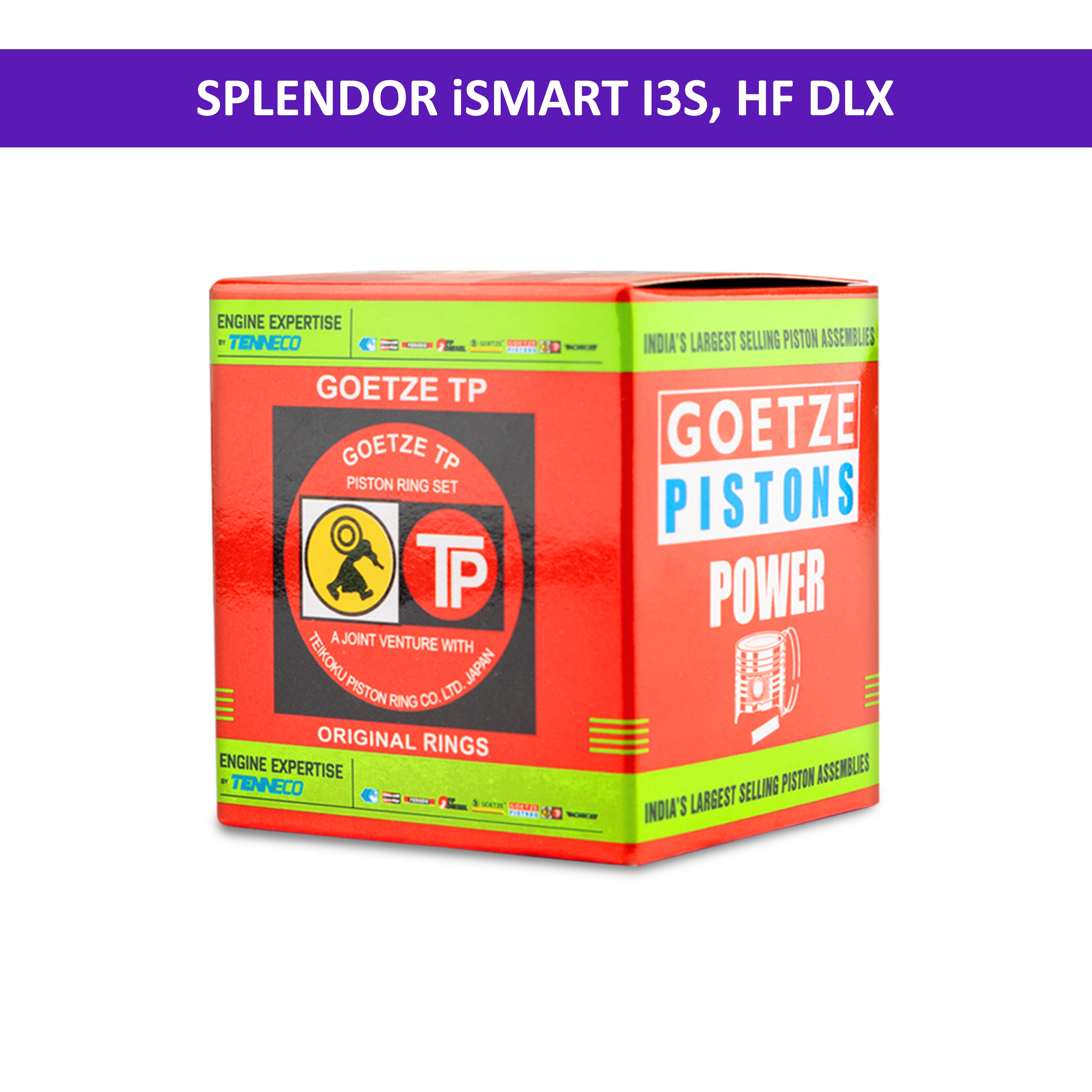 Goetze Piston Kit (0.25) for Splendor I-smart I3S, HF DLX