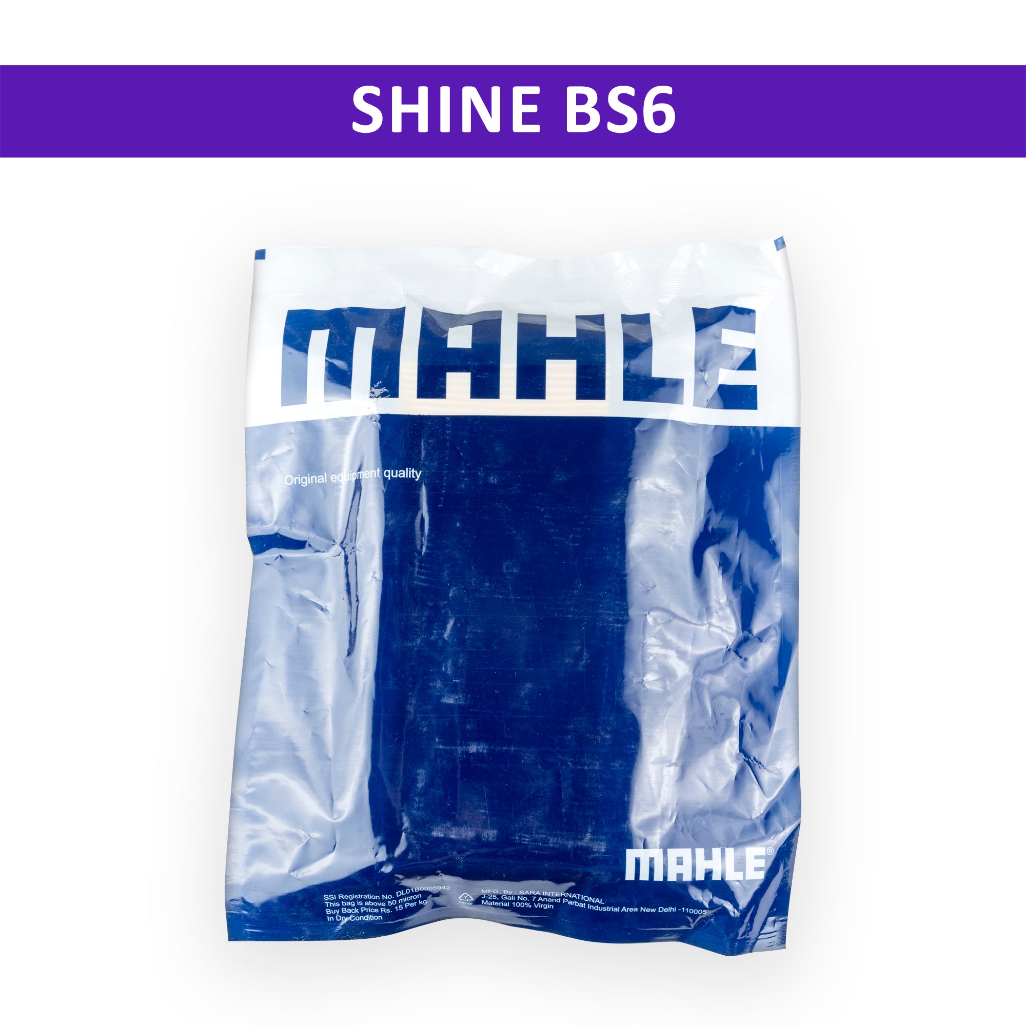 Mahle Air Filter for Shine BS6