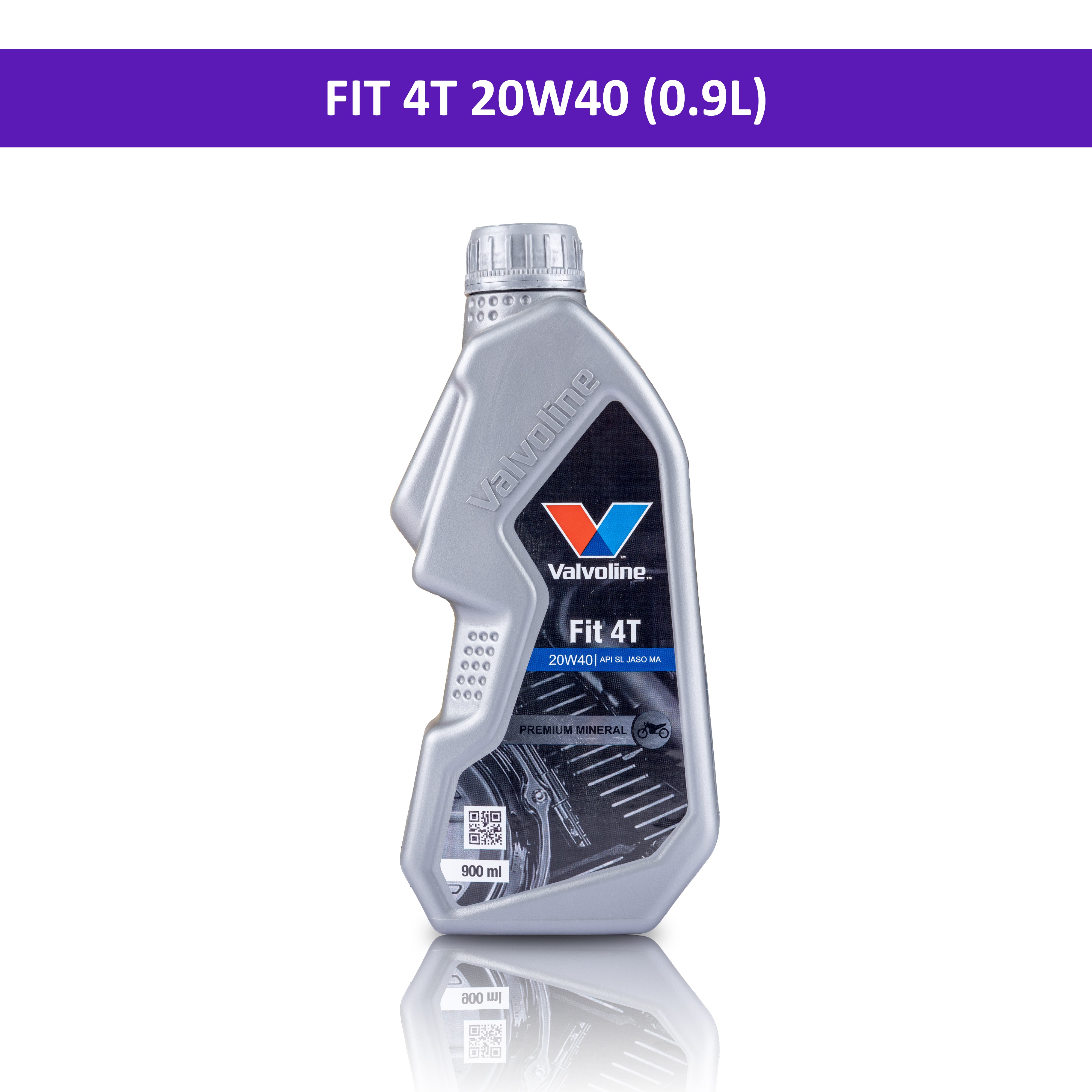 Valvoline Fit 4T 20W40 900ml